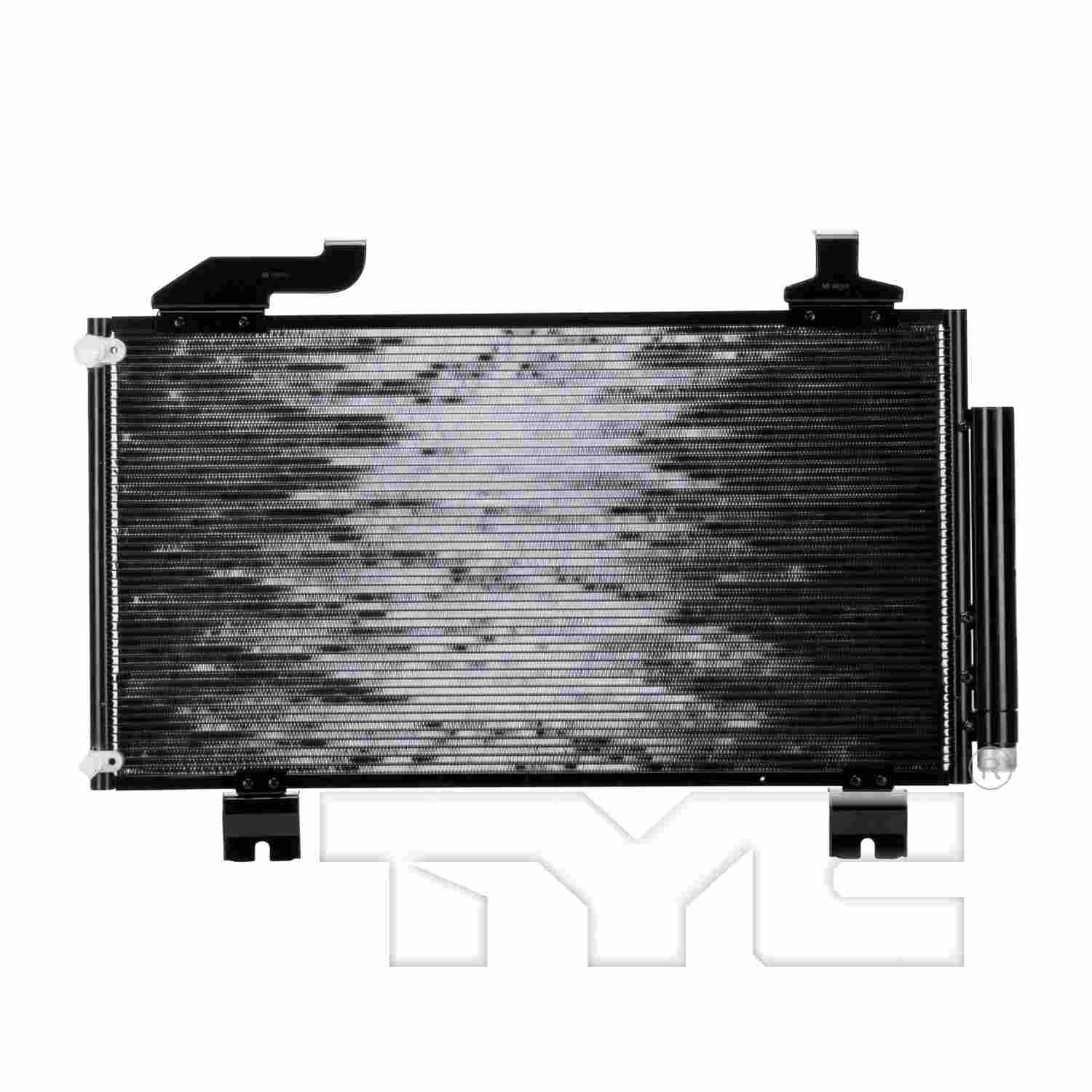 TYC A/C Condenser  top view frsport 3767