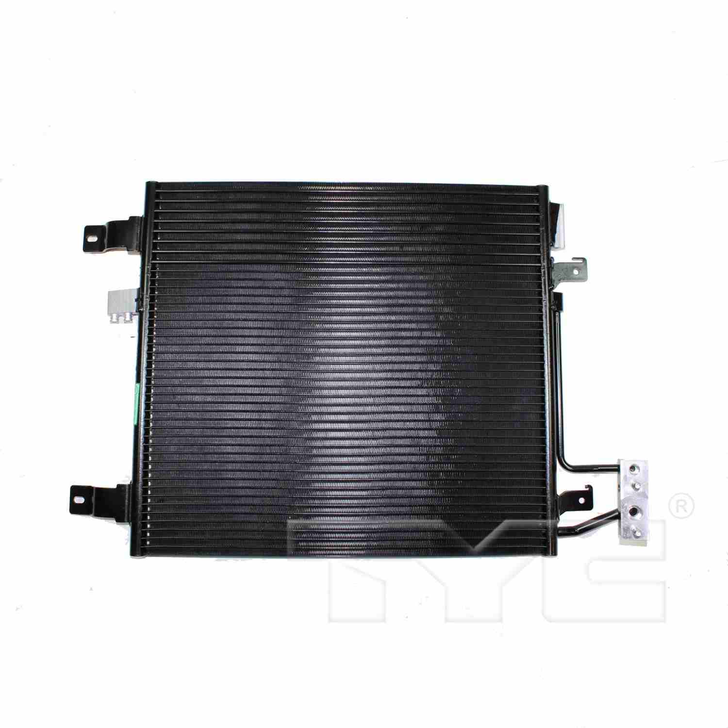 TYC A/C Condenser  top view frsport 3768