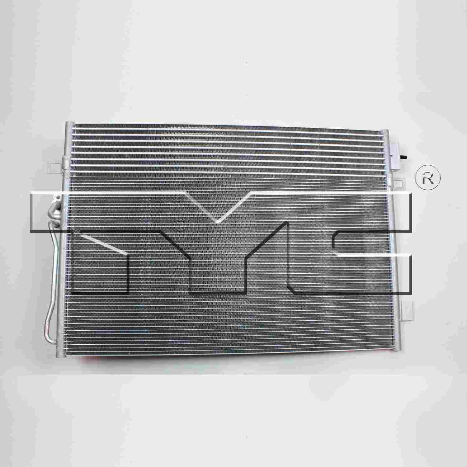 TYC A/C Condenser  top view frsport 3776