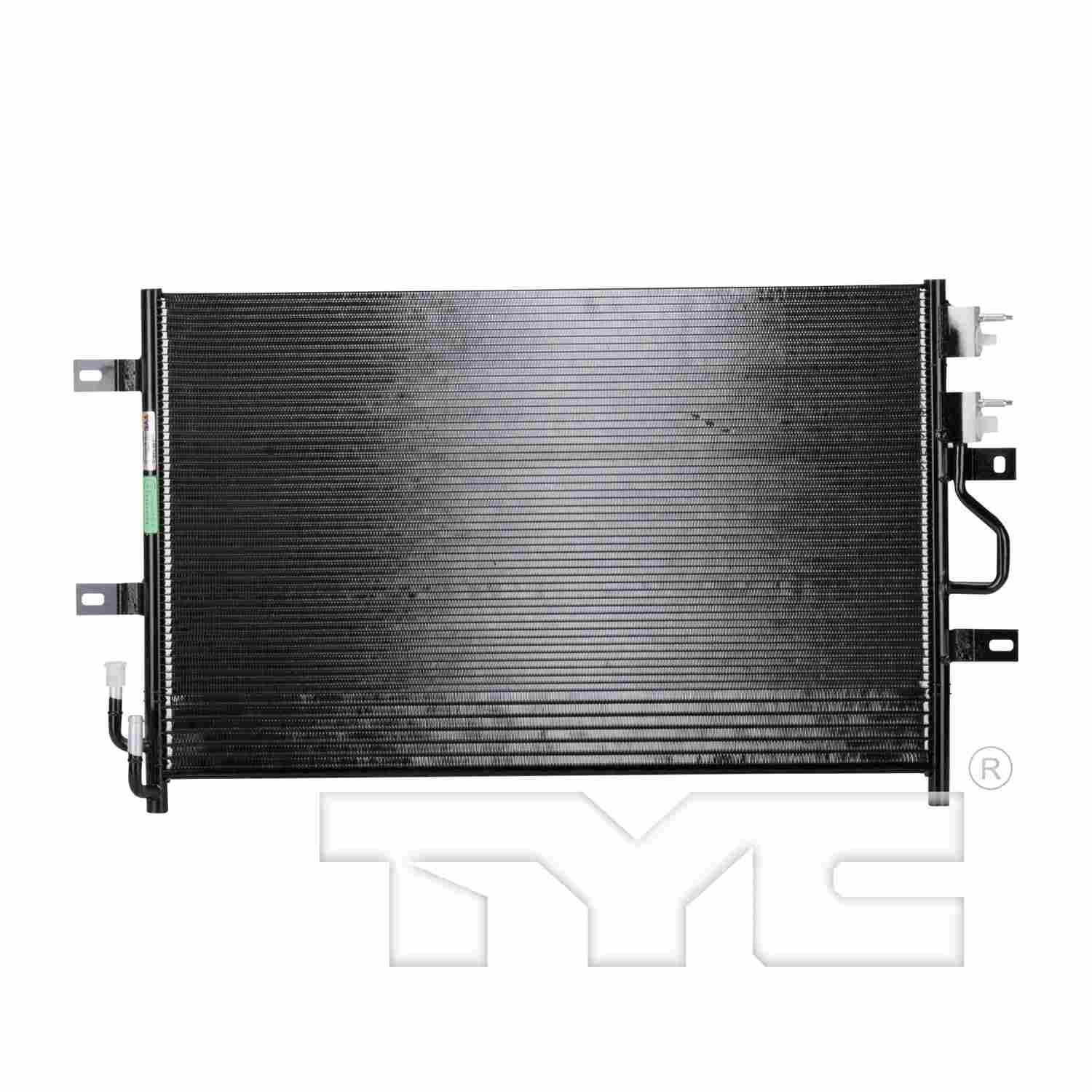 TYC A/C Condenser  top view frsport 3788