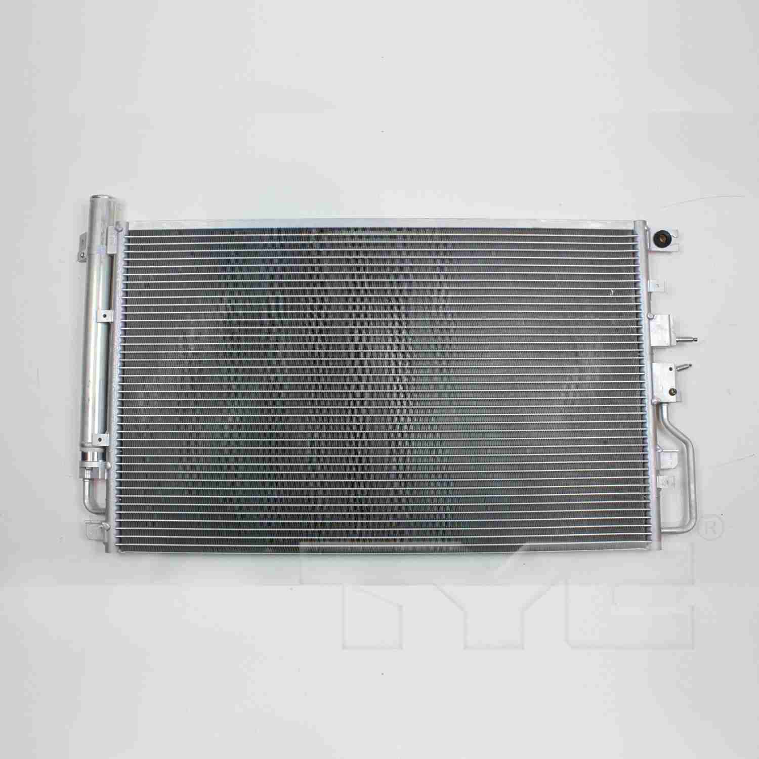 TYC A/C Condenser  top view frsport 3789