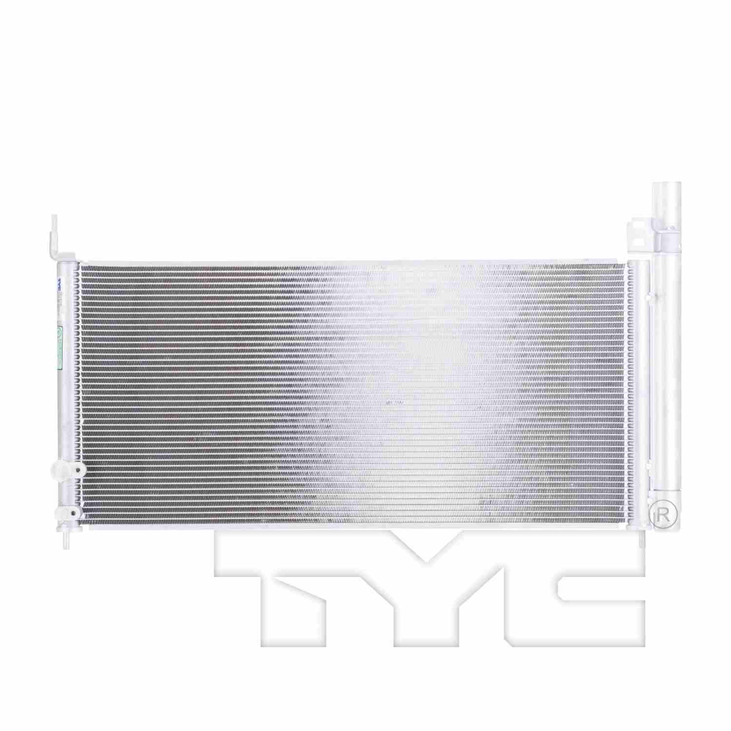 TYC A/C Condenser  top view frsport 3790