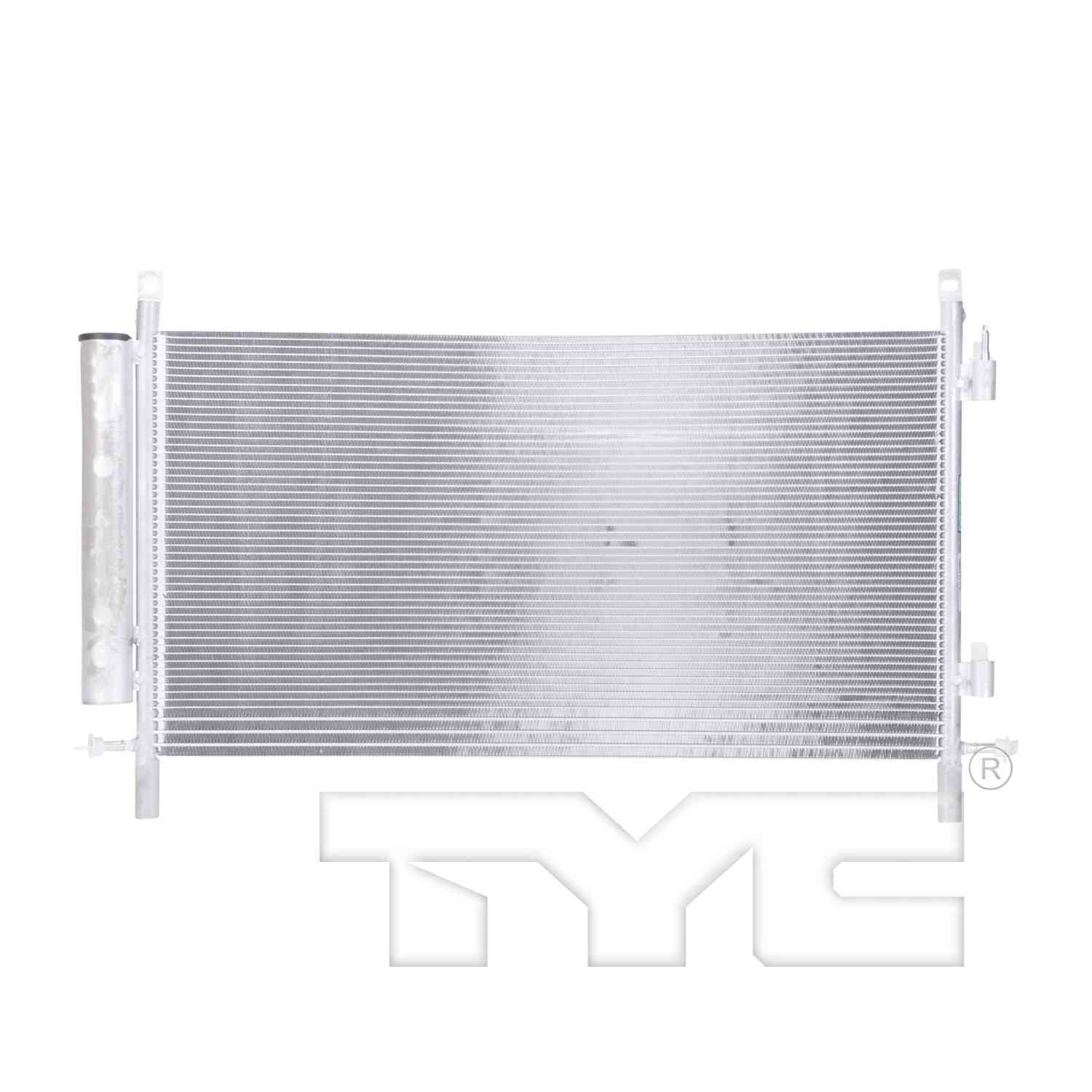 TYC A/C Condenser  top view frsport 3799