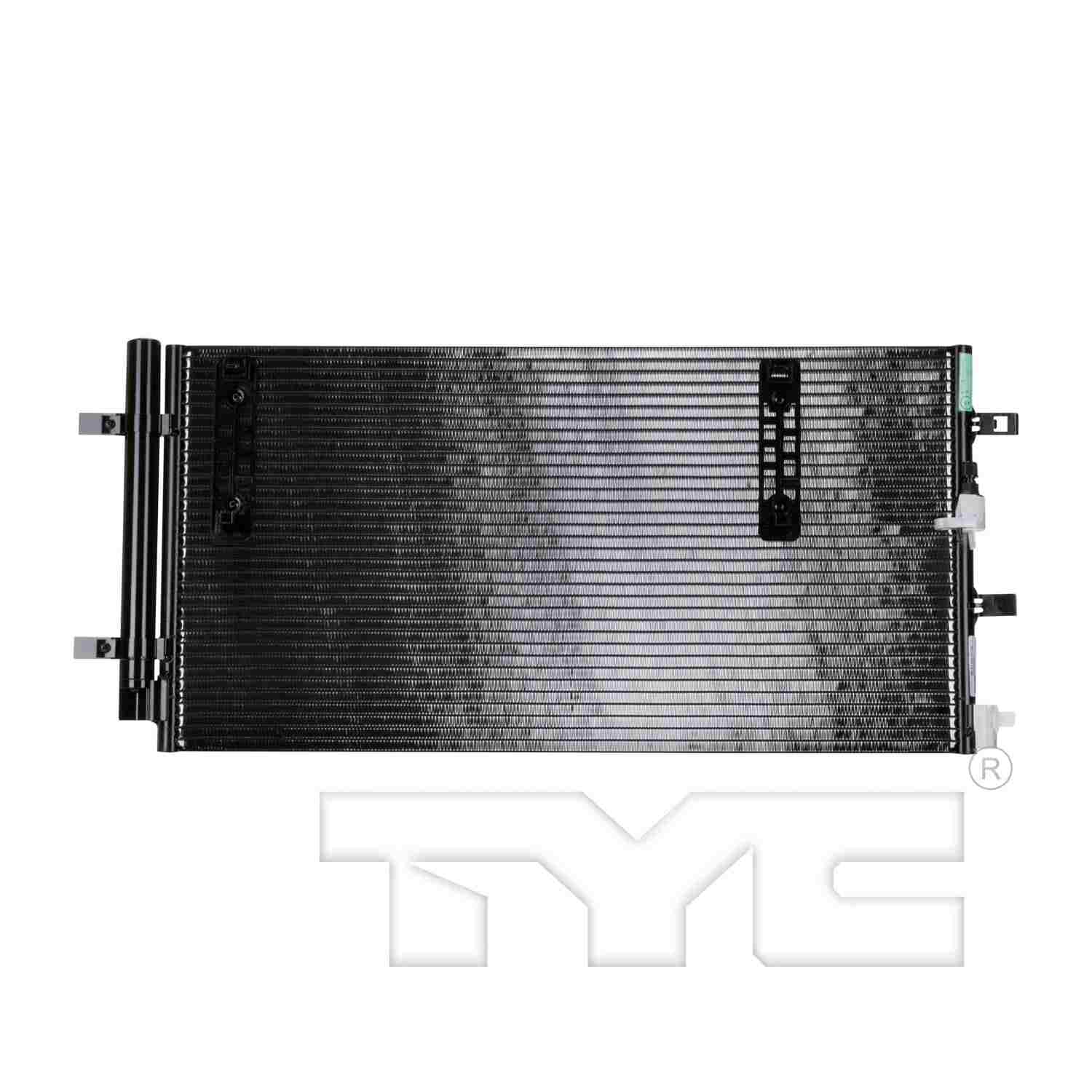 TYC A/C Condenser  top view frsport 3868