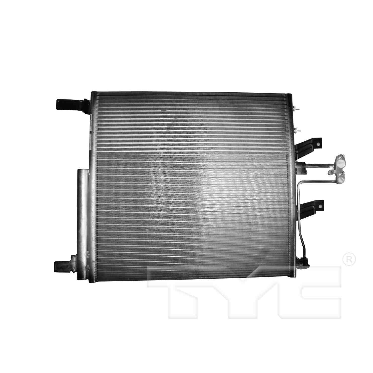 TYC A/C Condenser  top view frsport 3878