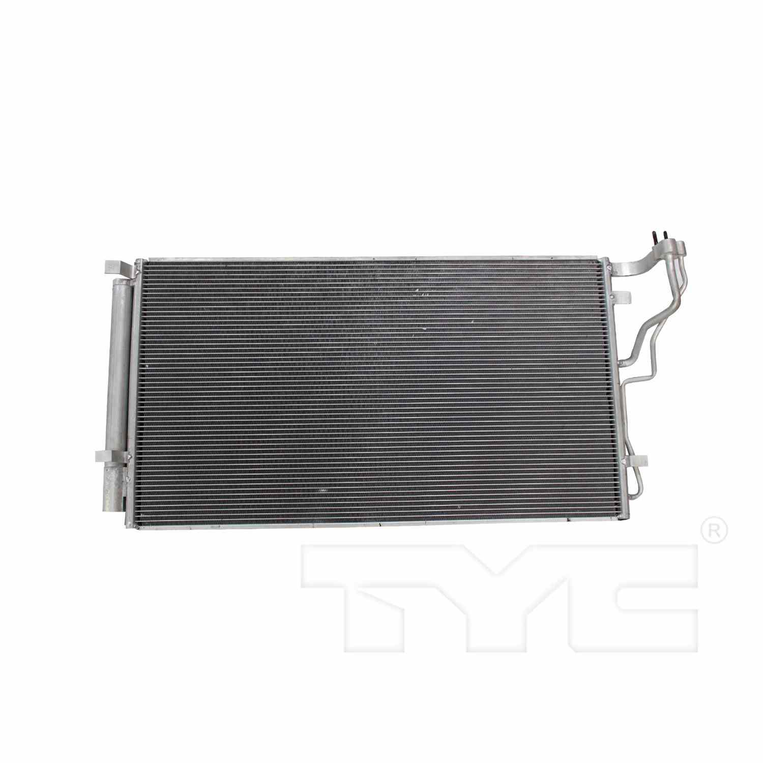 TYC A/C Condenser  top view frsport 3888