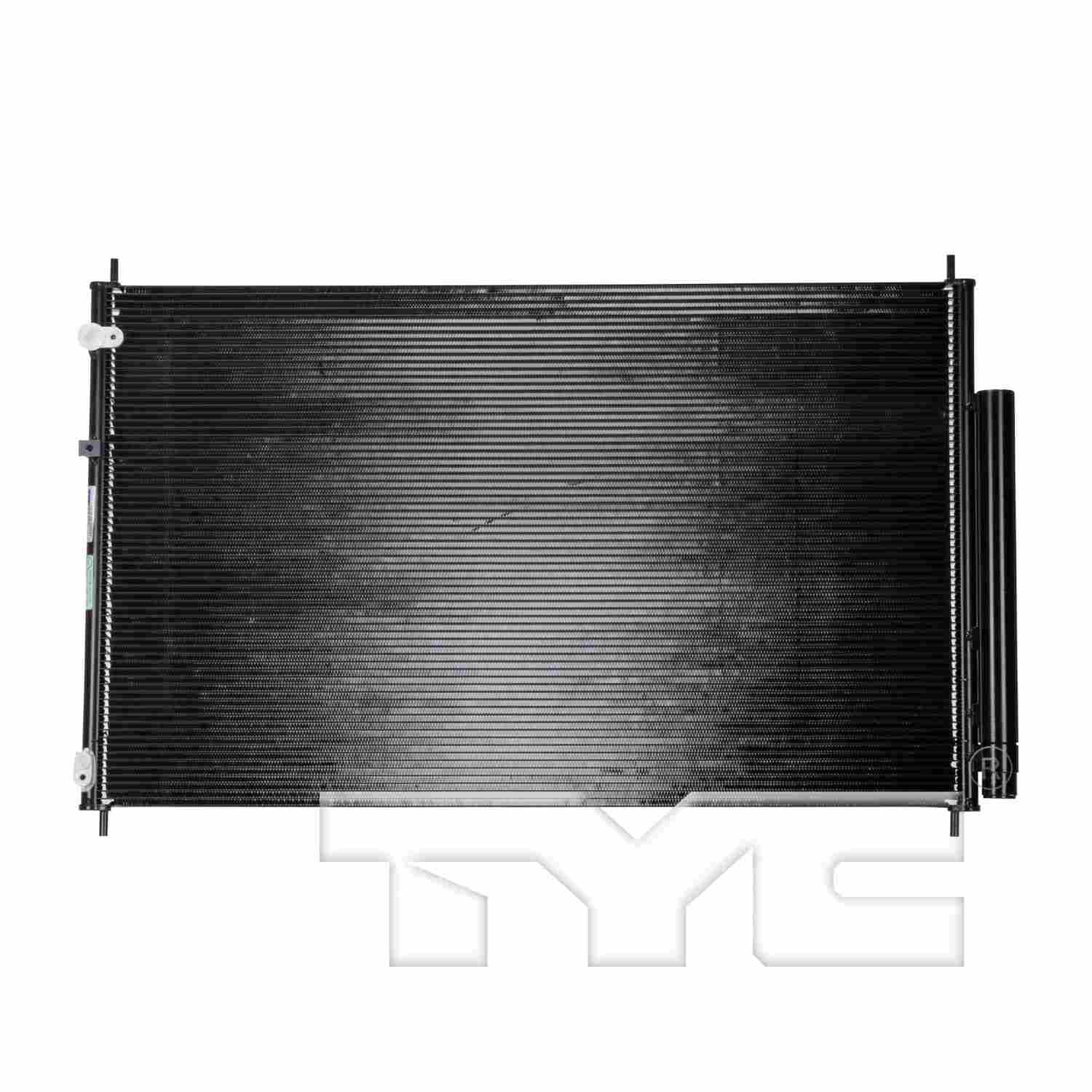 TYC A/C Condenser  top view frsport 3892