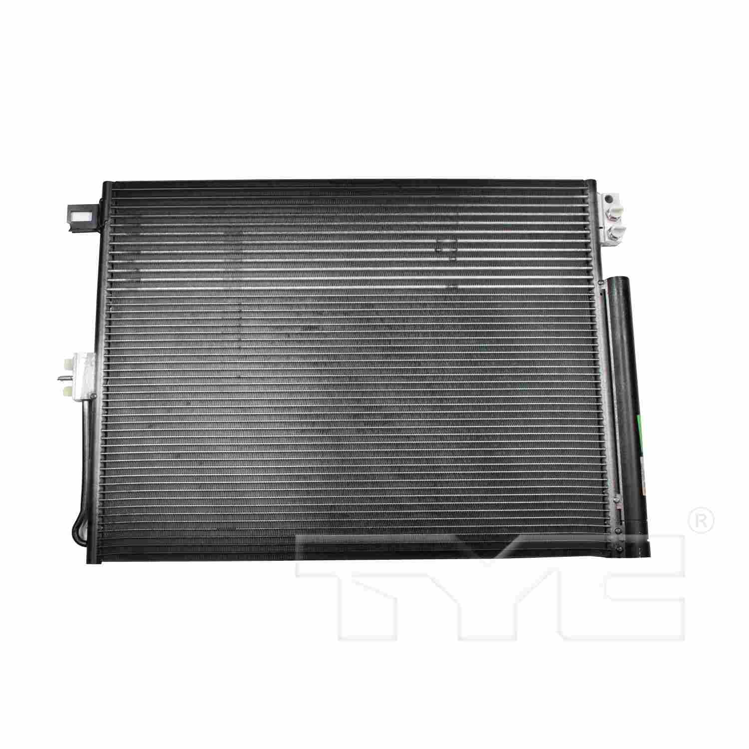 TYC A/C Condenser  top view frsport 3893