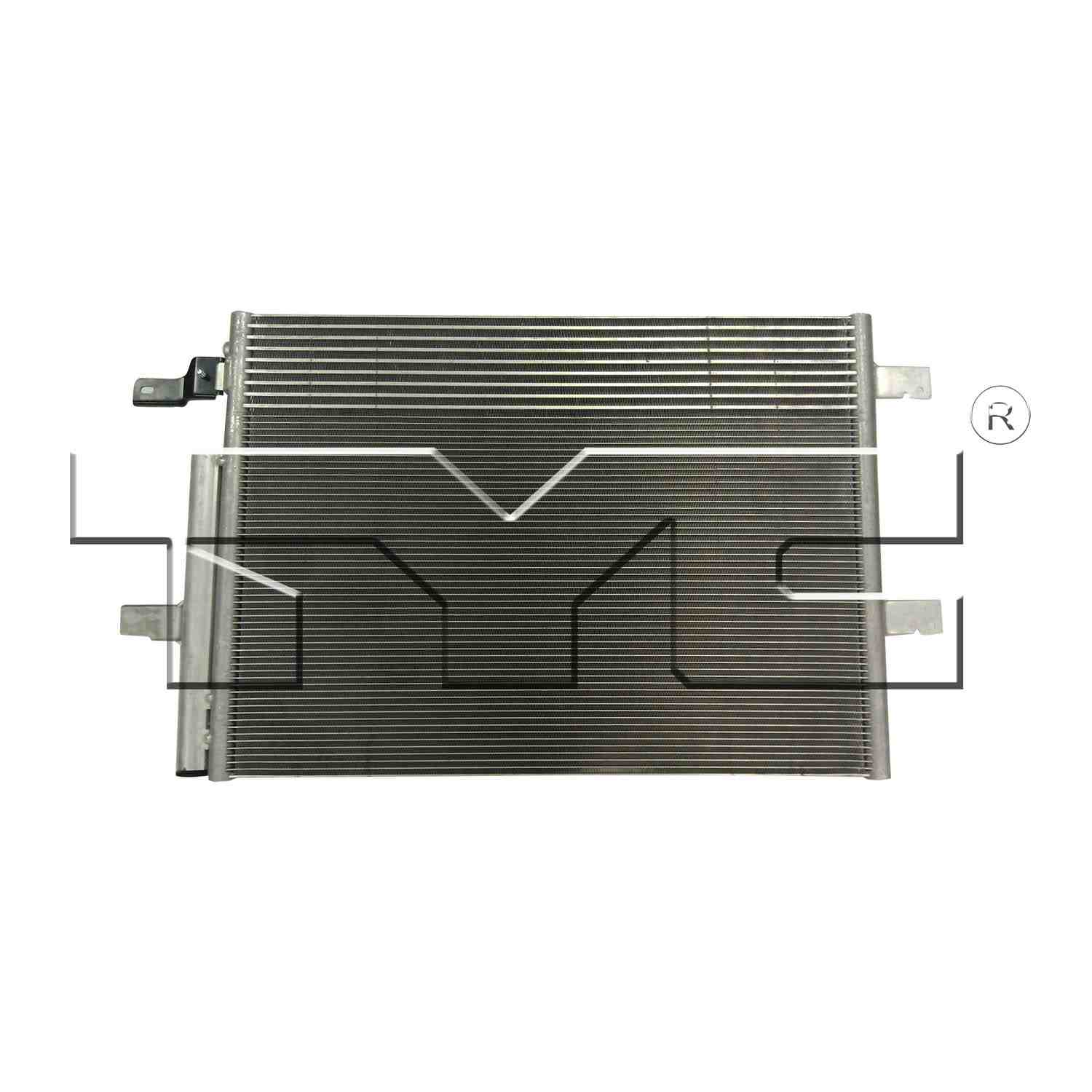 TYC A/C Condenser  top view frsport 3894