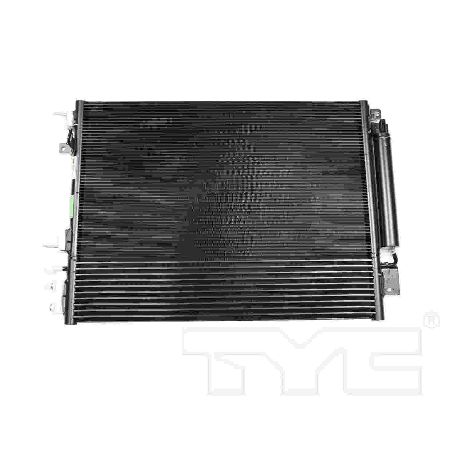 TYC A/C Condenser  top view frsport 3897