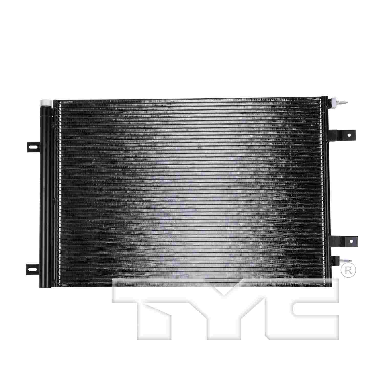 TYC A/C Condenser  top view frsport 3936