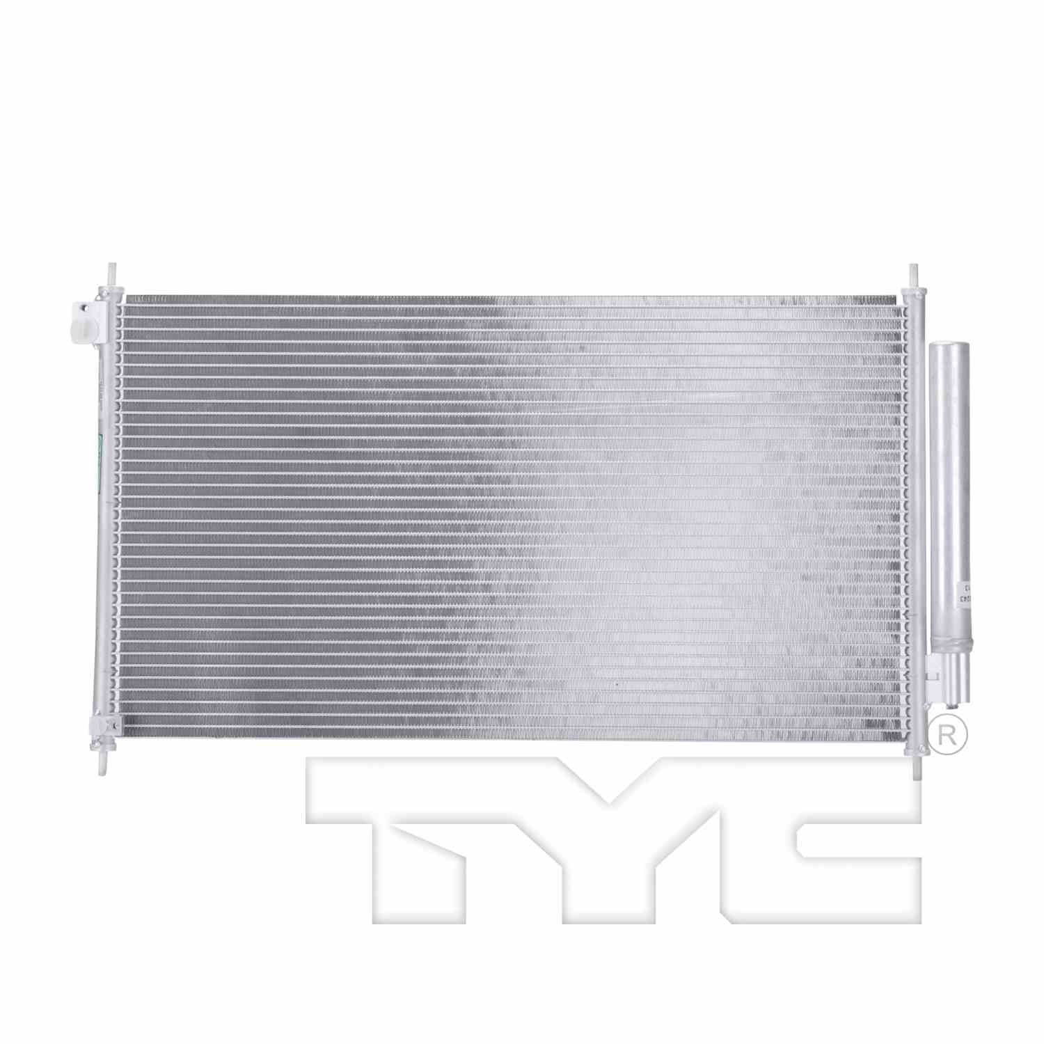 TYC A/C Condenser  top view frsport 3965