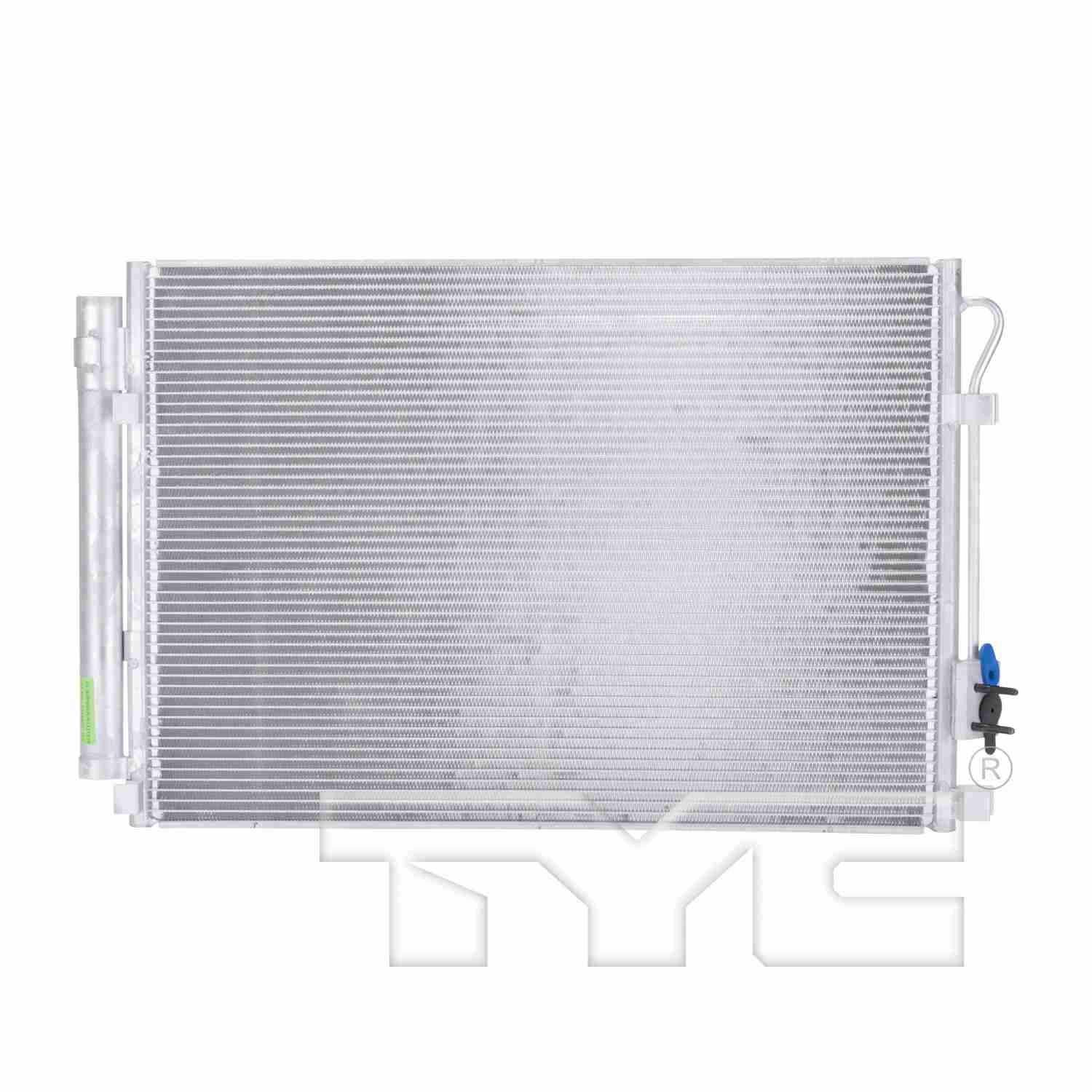 TYC A/C Condenser  top view frsport 3979