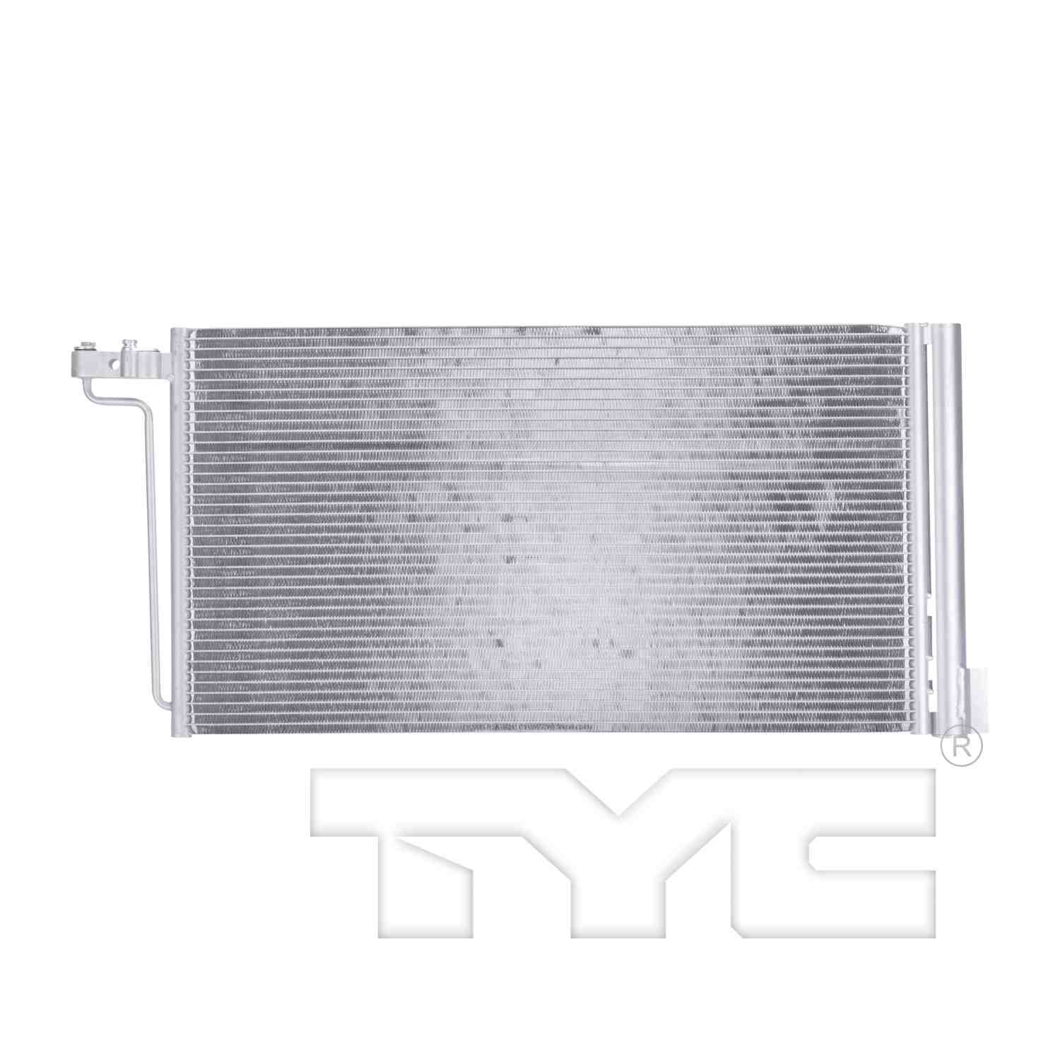 TYC A/C Condenser  top view frsport 3981