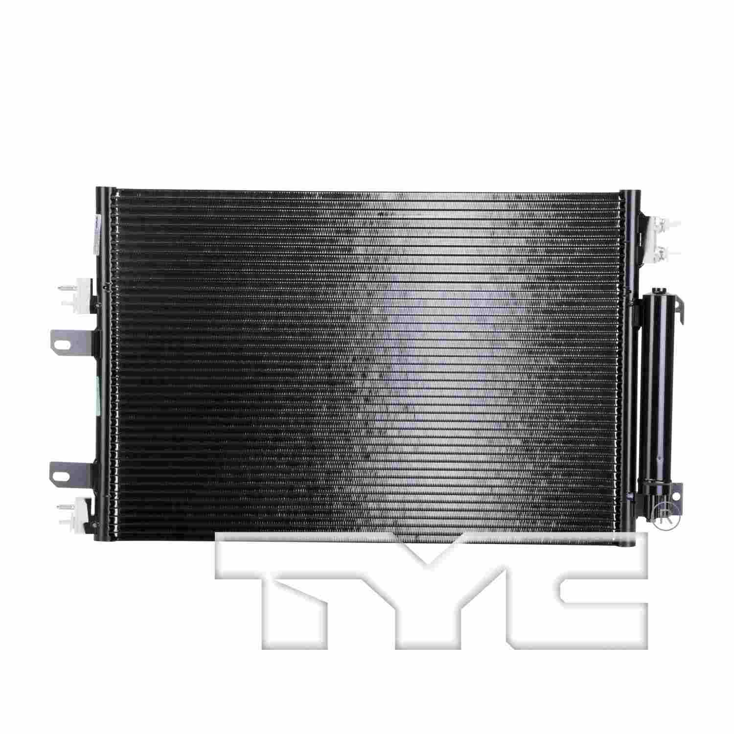 TYC A/C Condenser  top view frsport 3982