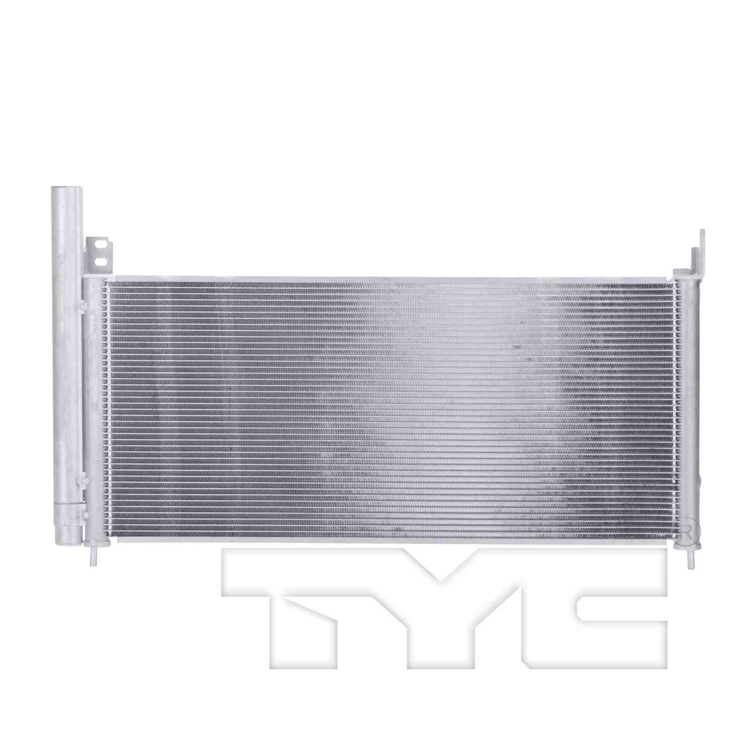 TYC A/C Condenser  top view frsport 3991