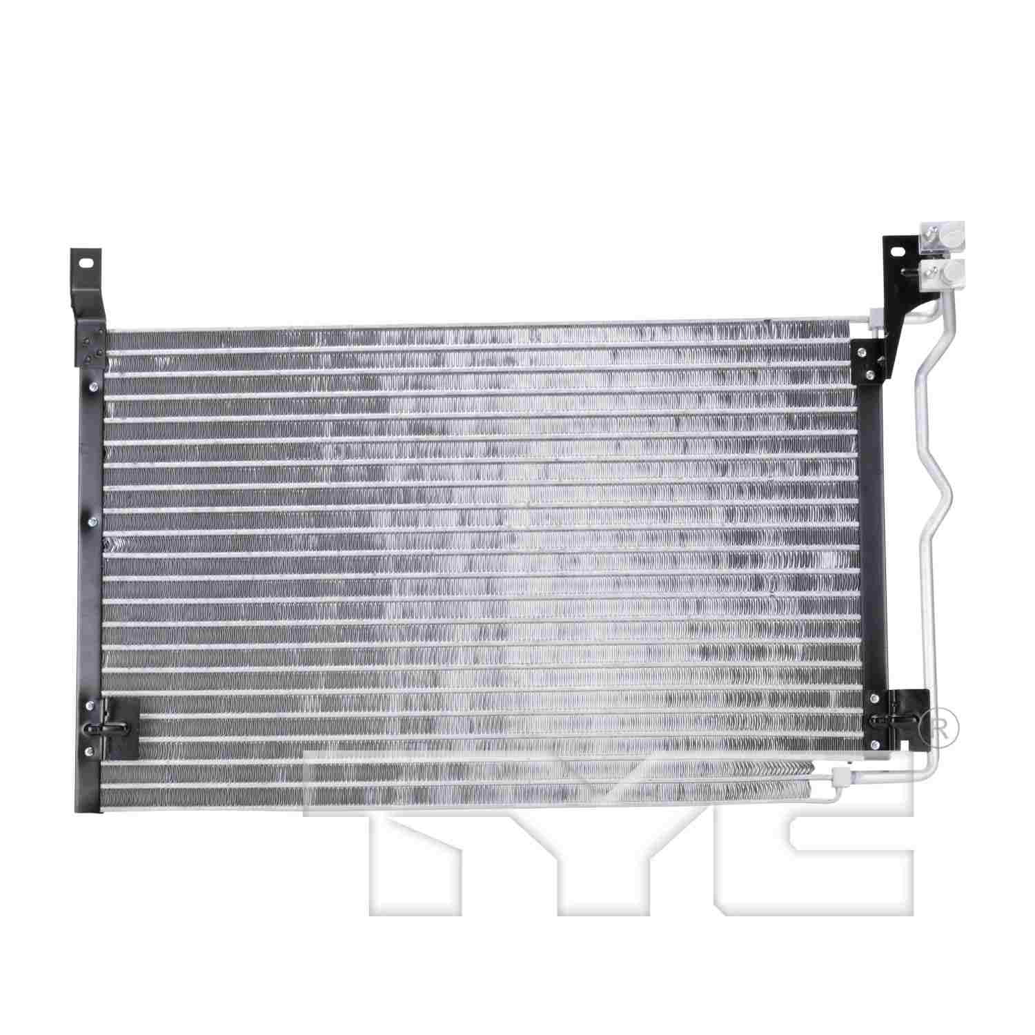 TYC A/C Condenser  top view frsport 4011