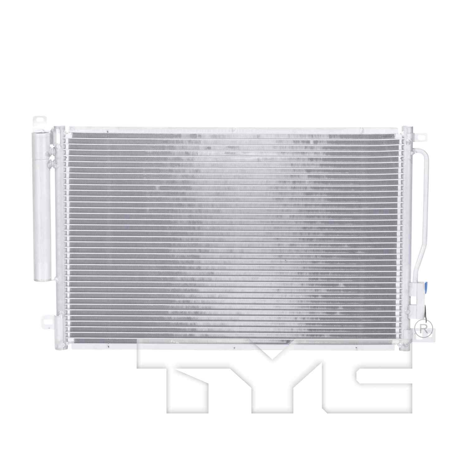 TYC A/C Condenser  top view frsport 4063