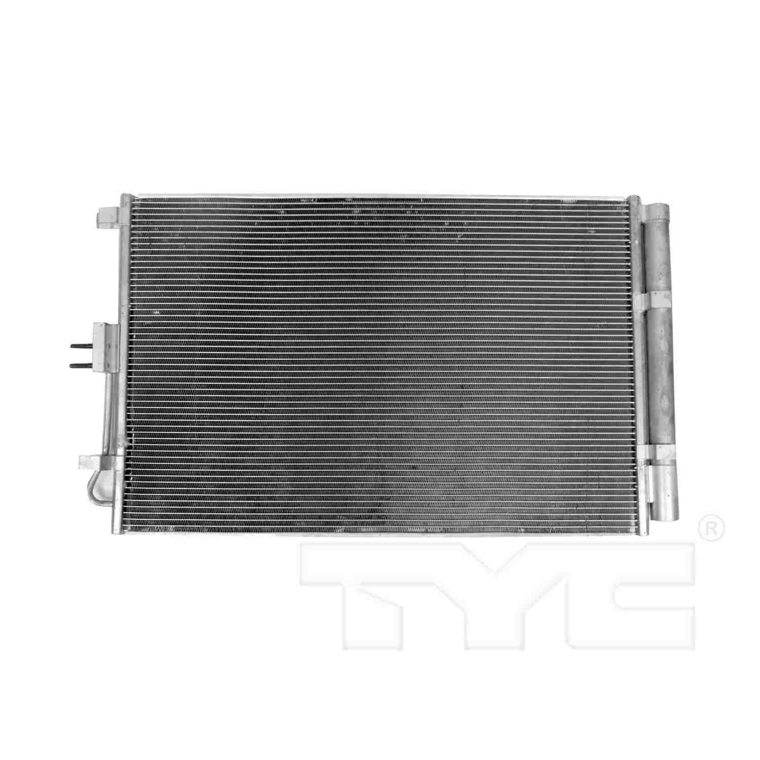 TYC A/C Condenser  top view frsport 4103