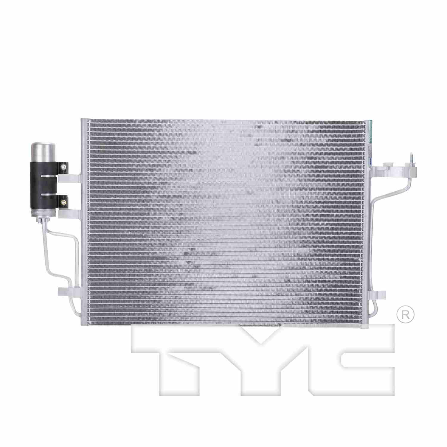 TYC A/C Condenser  top view frsport 4115