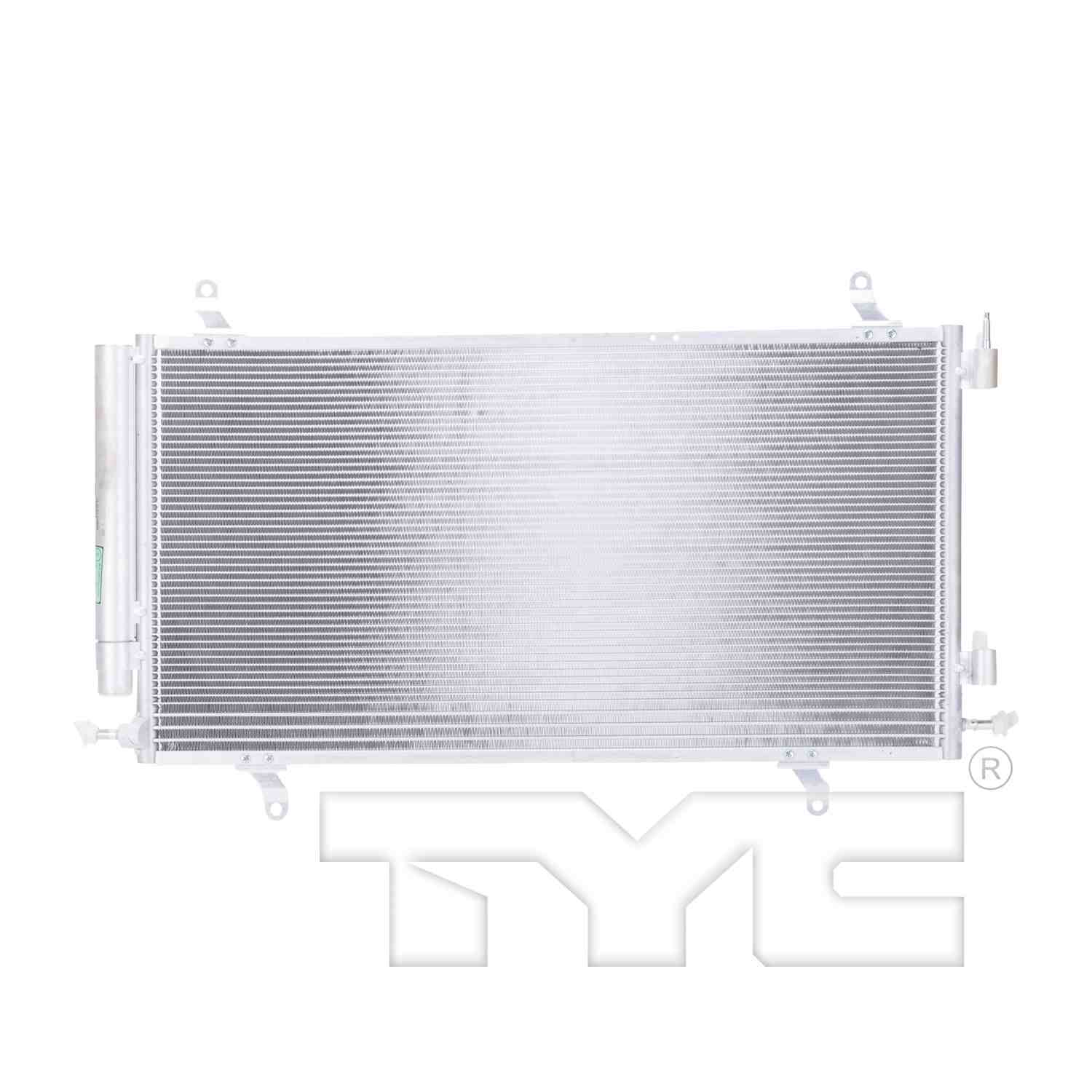 TYC A/C Condenser  top view frsport 4119