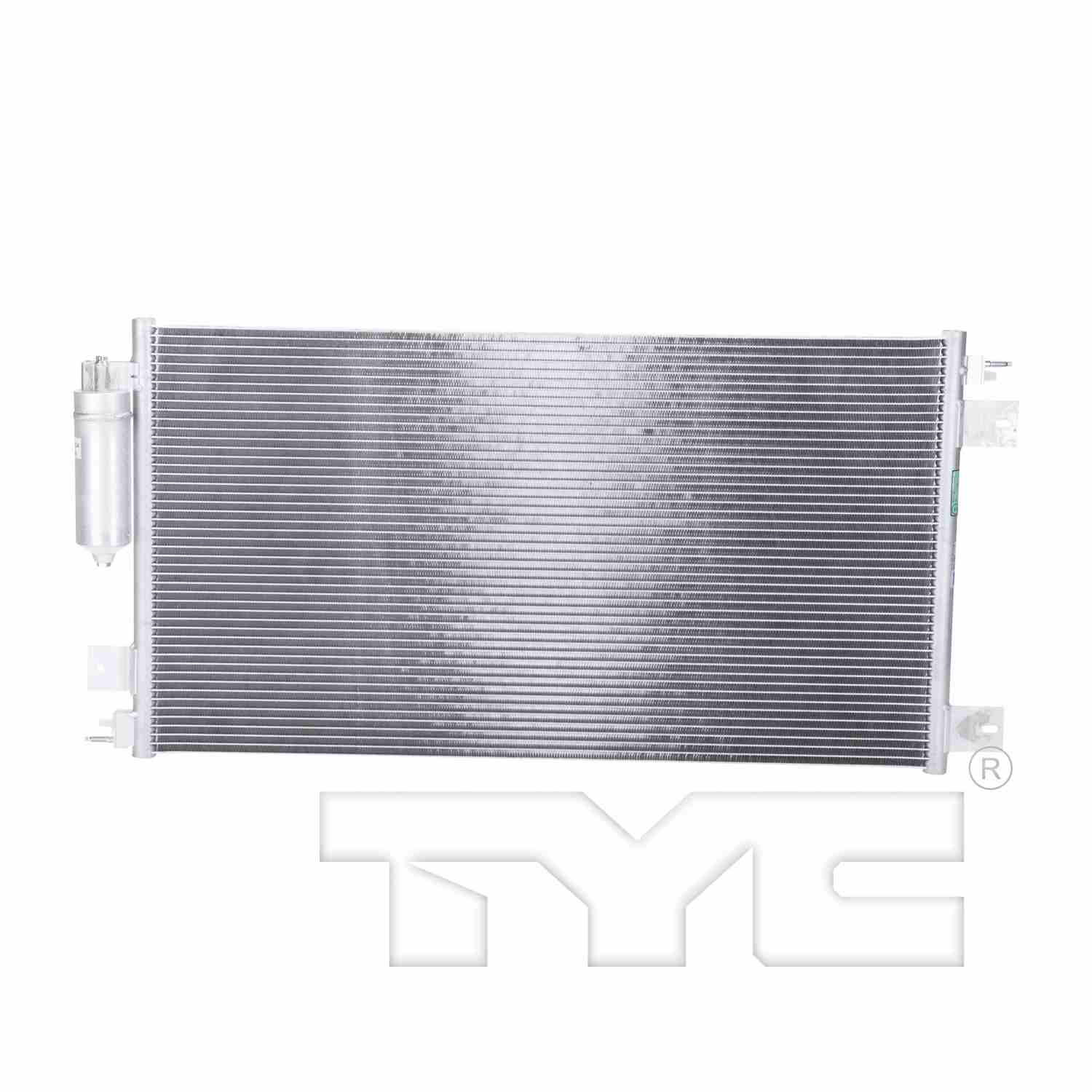 TYC A/C Condenser  top view frsport 4153