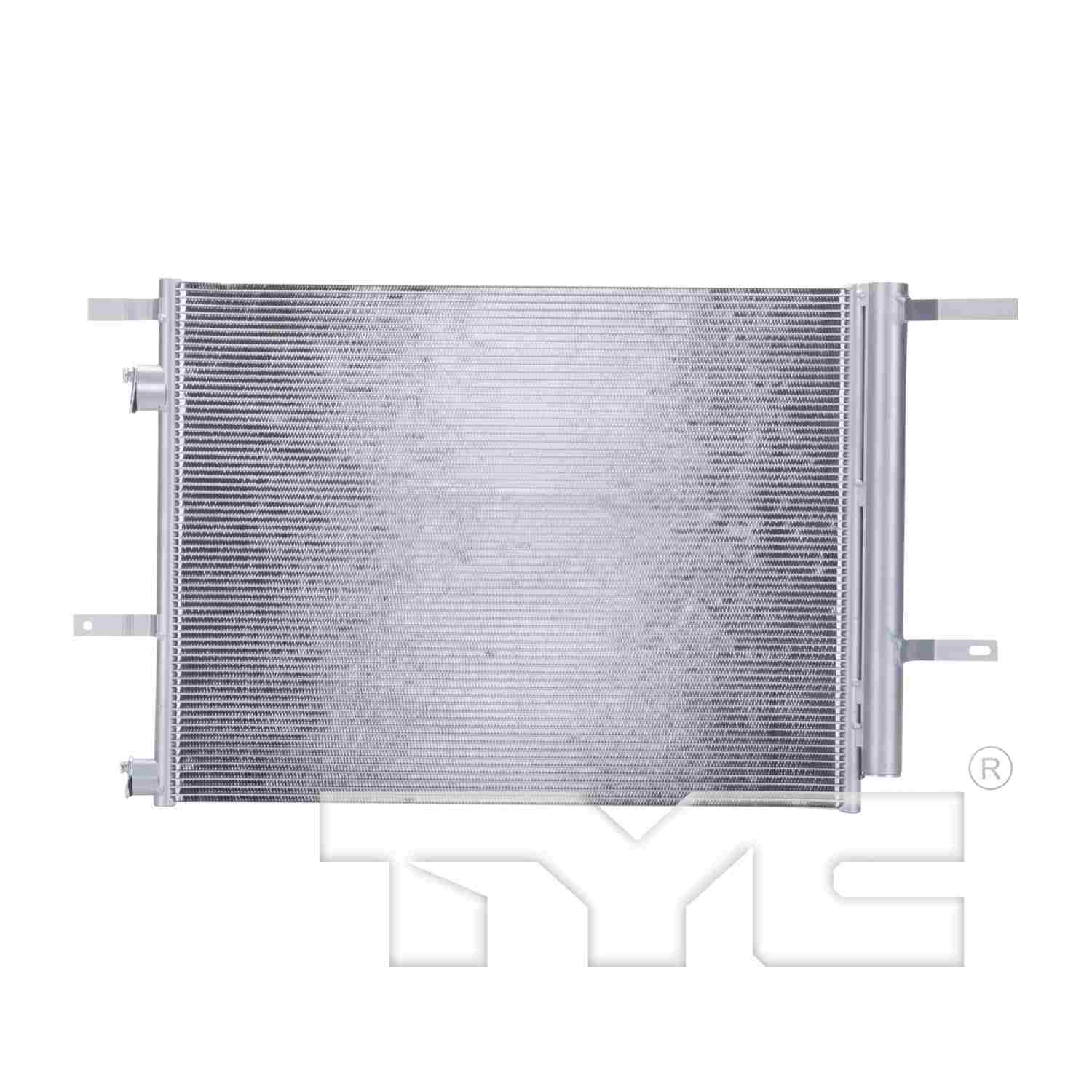 TYC A/C Condenser  top view frsport 4214