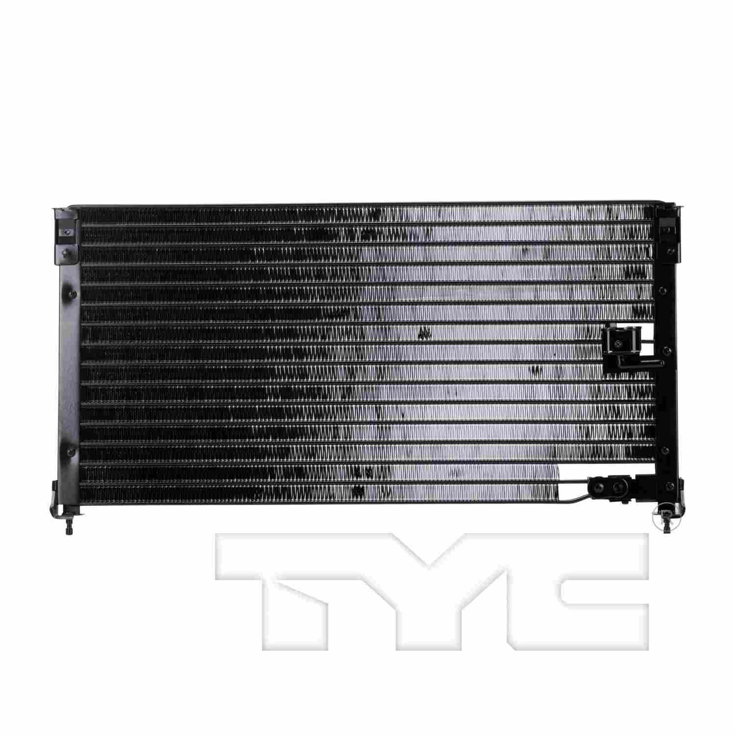 TYC A/C Condenser  top view frsport 4237