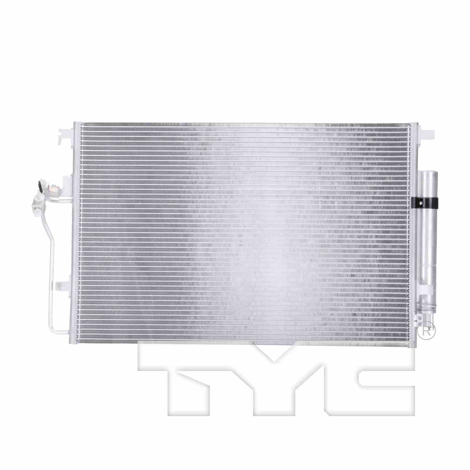 TYC A/C Condenser  top view frsport 4240