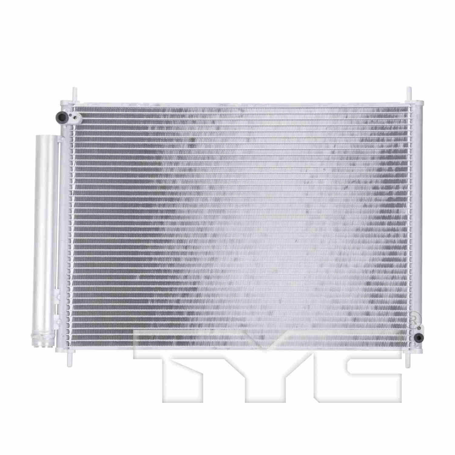 TYC A/C Condenser  top view frsport 4250