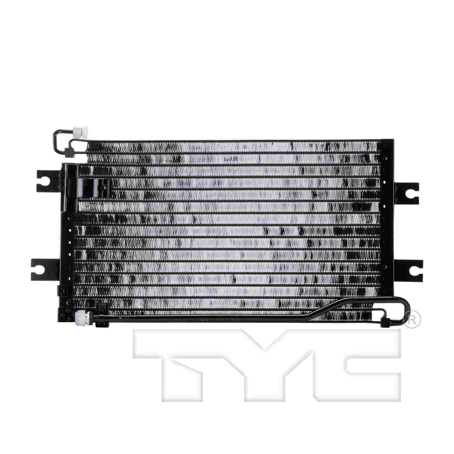 TYC A/C Condenser  top view frsport 4266