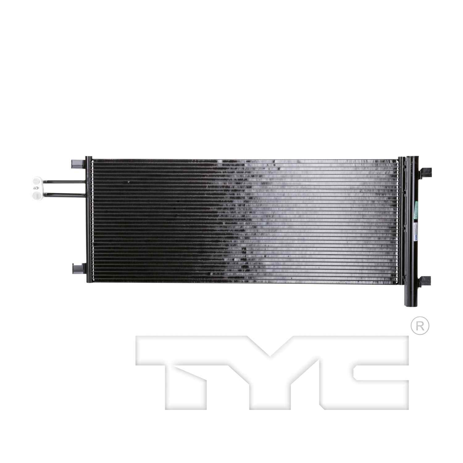 TYC A/C Condenser  top view frsport 4282