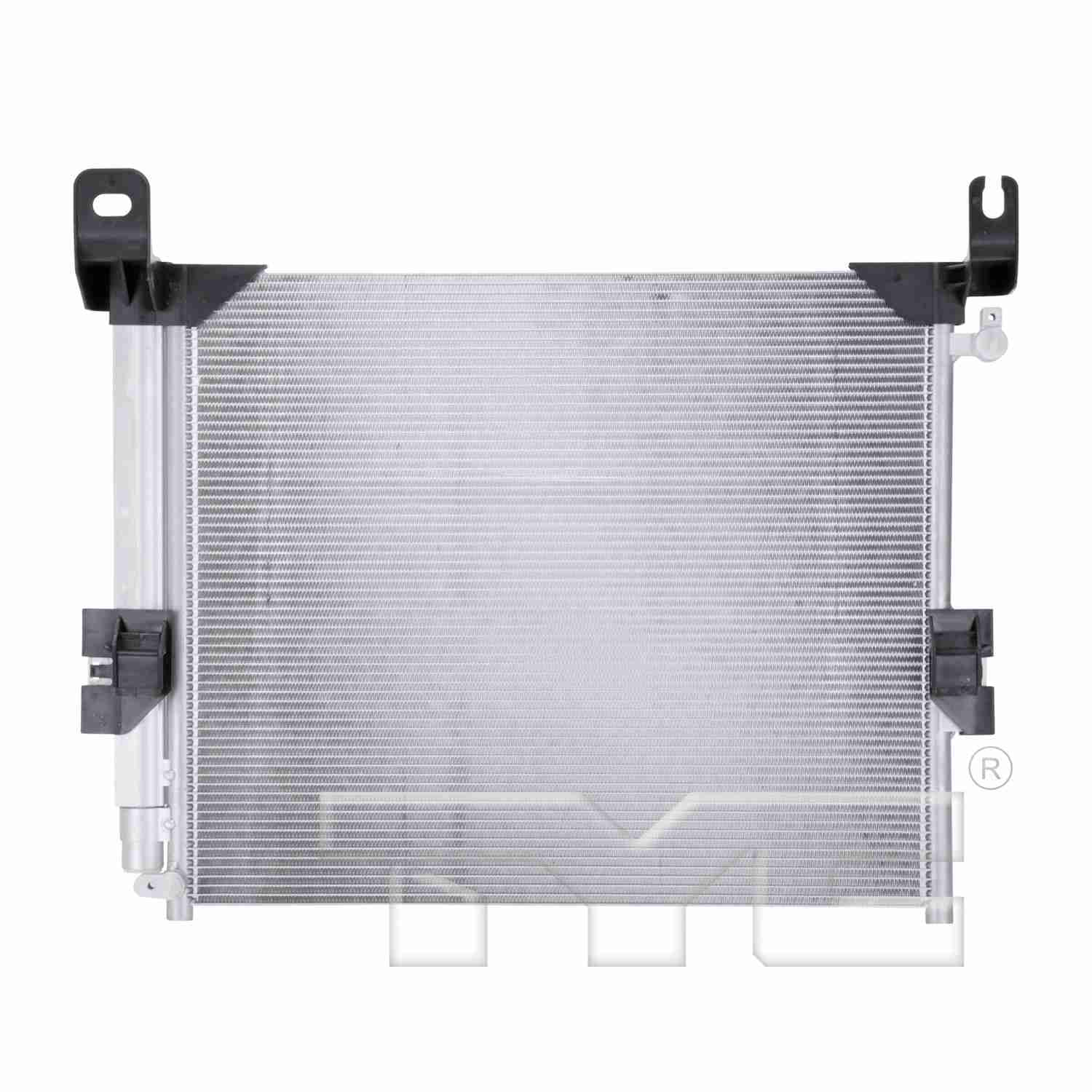 TYC A/C Condenser  top view frsport 4369