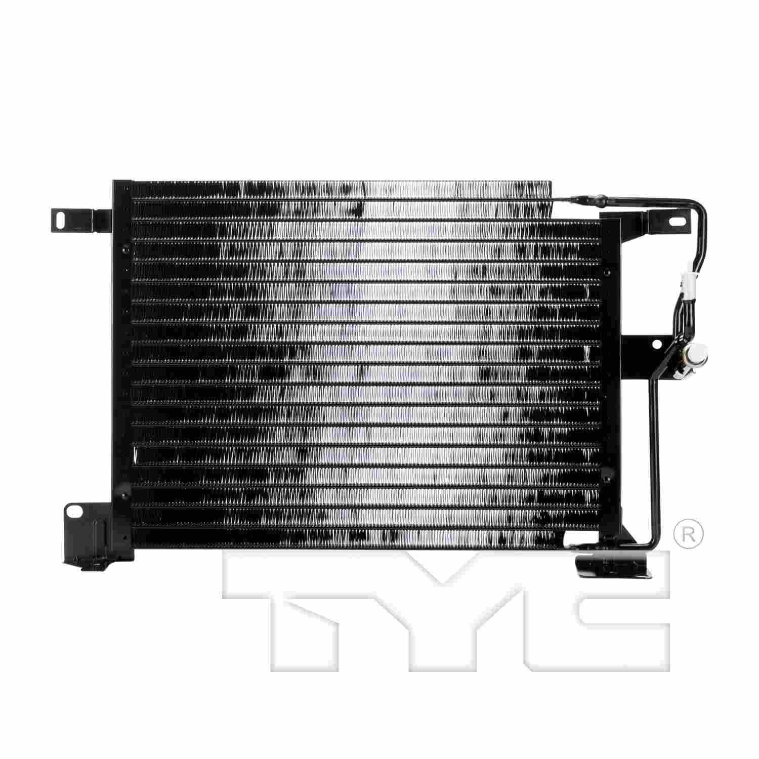 TYC A/C Condenser  top view frsport 4379