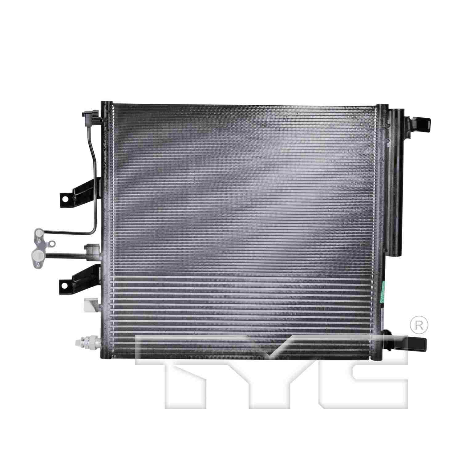 TYC A/C Condenser  top view frsport 4392