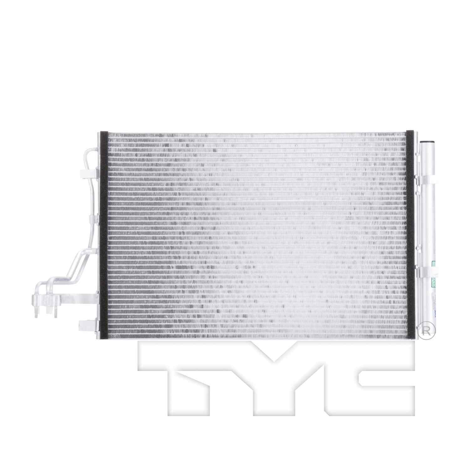 TYC A/C Condenser  top view frsport 4431