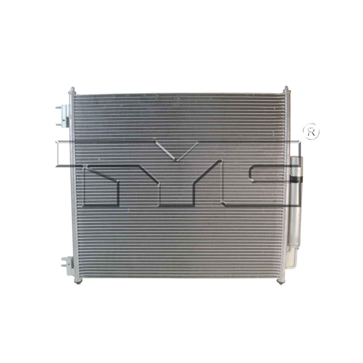 TYC A/C Condenser  top view frsport 4433