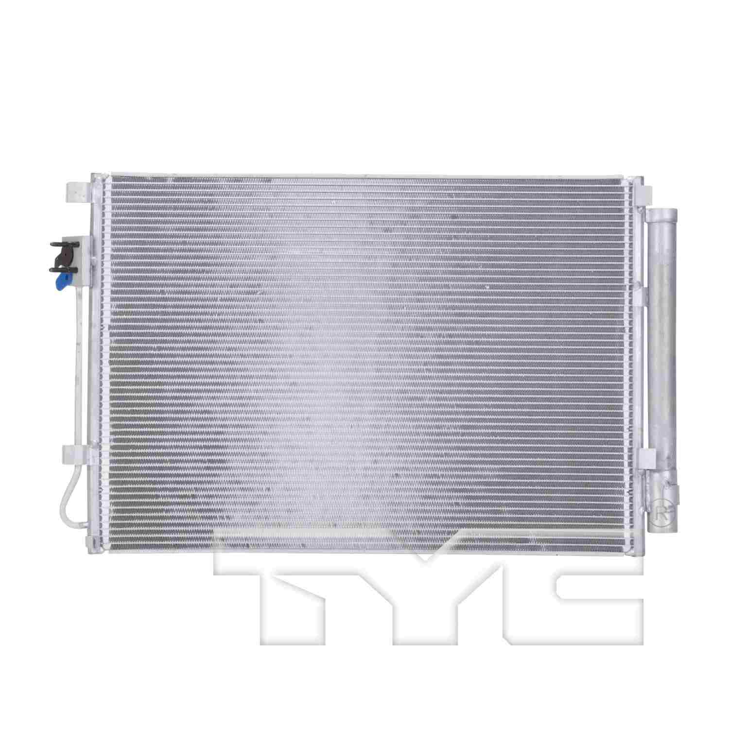 TYC A/C Condenser  top view frsport 4438