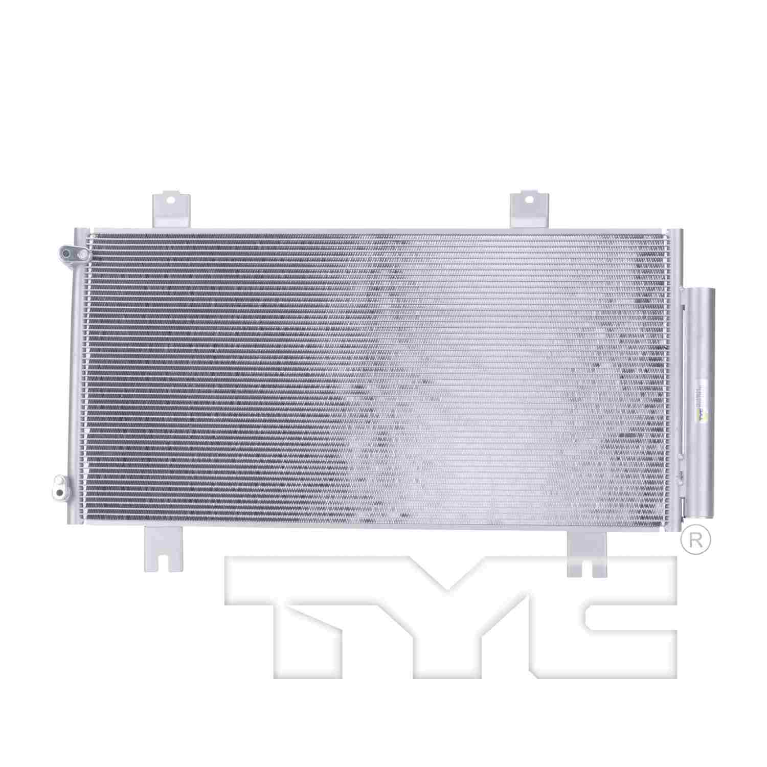 TYC A/C Condenser  top view frsport 4441