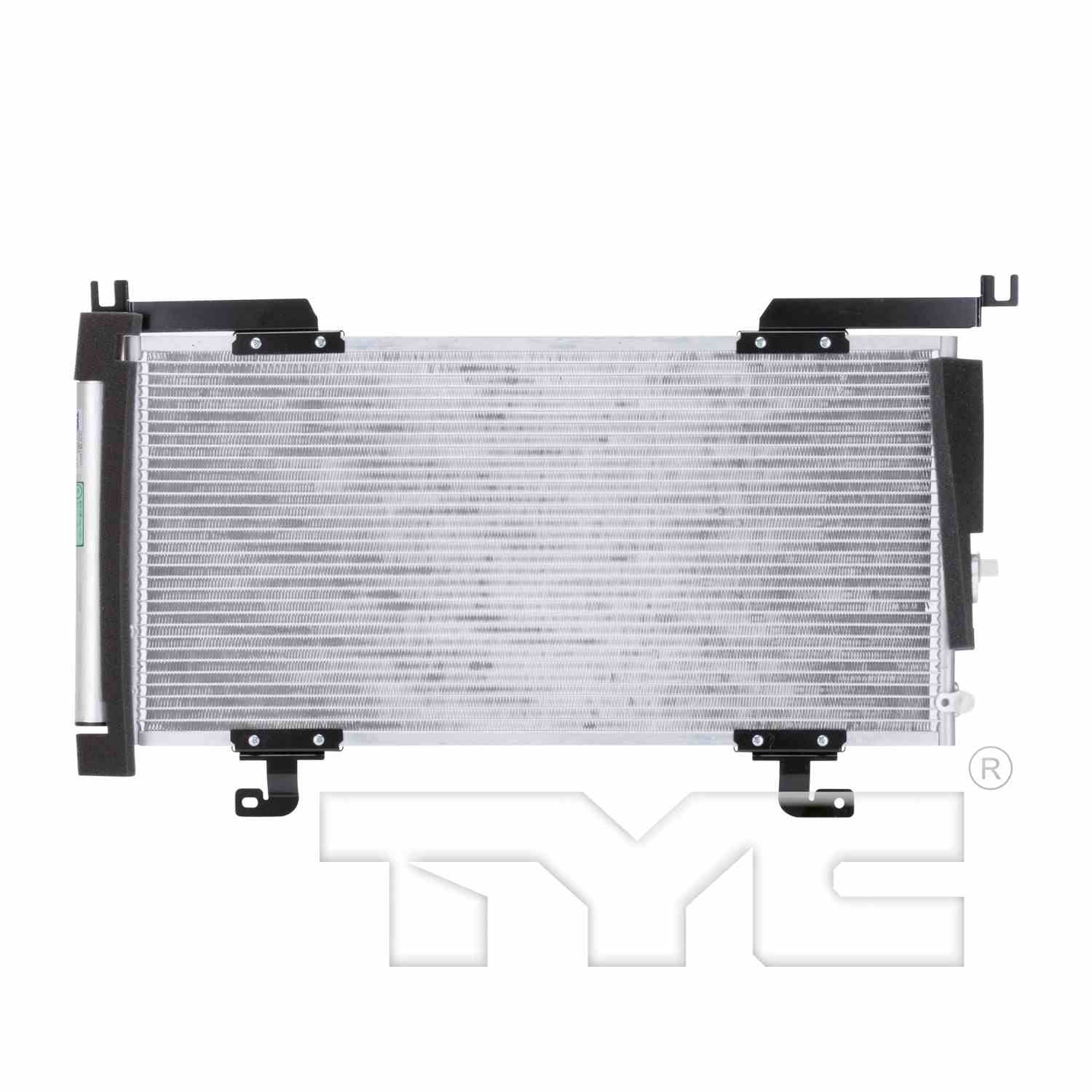 TYC A/C Condenser  top view frsport 4454