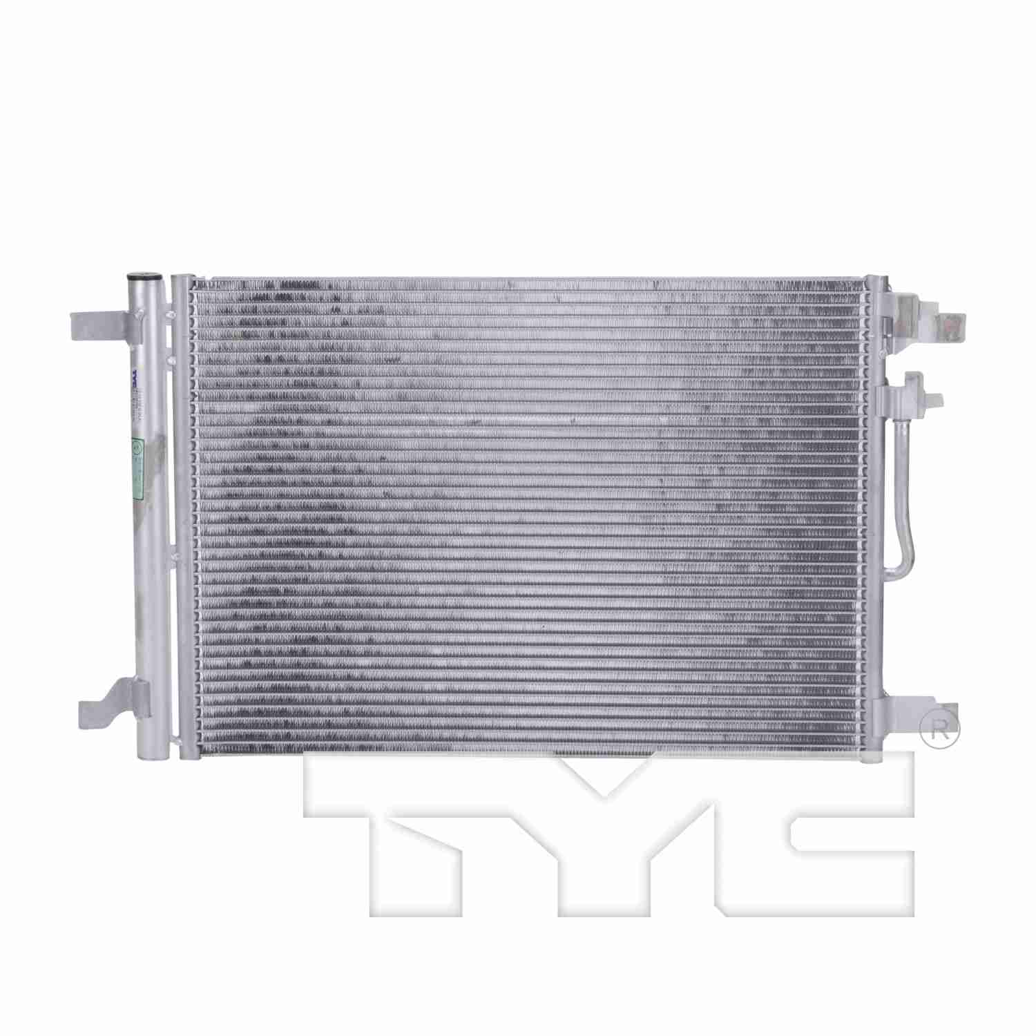 TYC A/C Condenser  top view frsport 4513