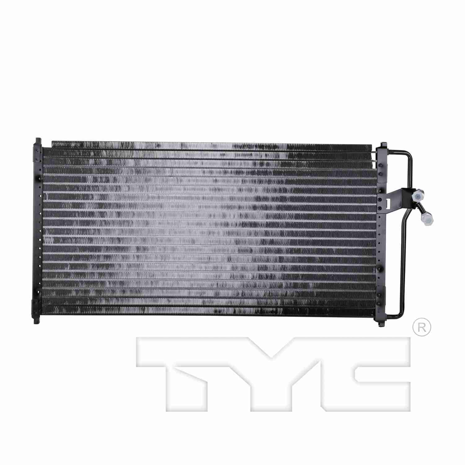 TYC A/C Condenser  top view frsport 4678