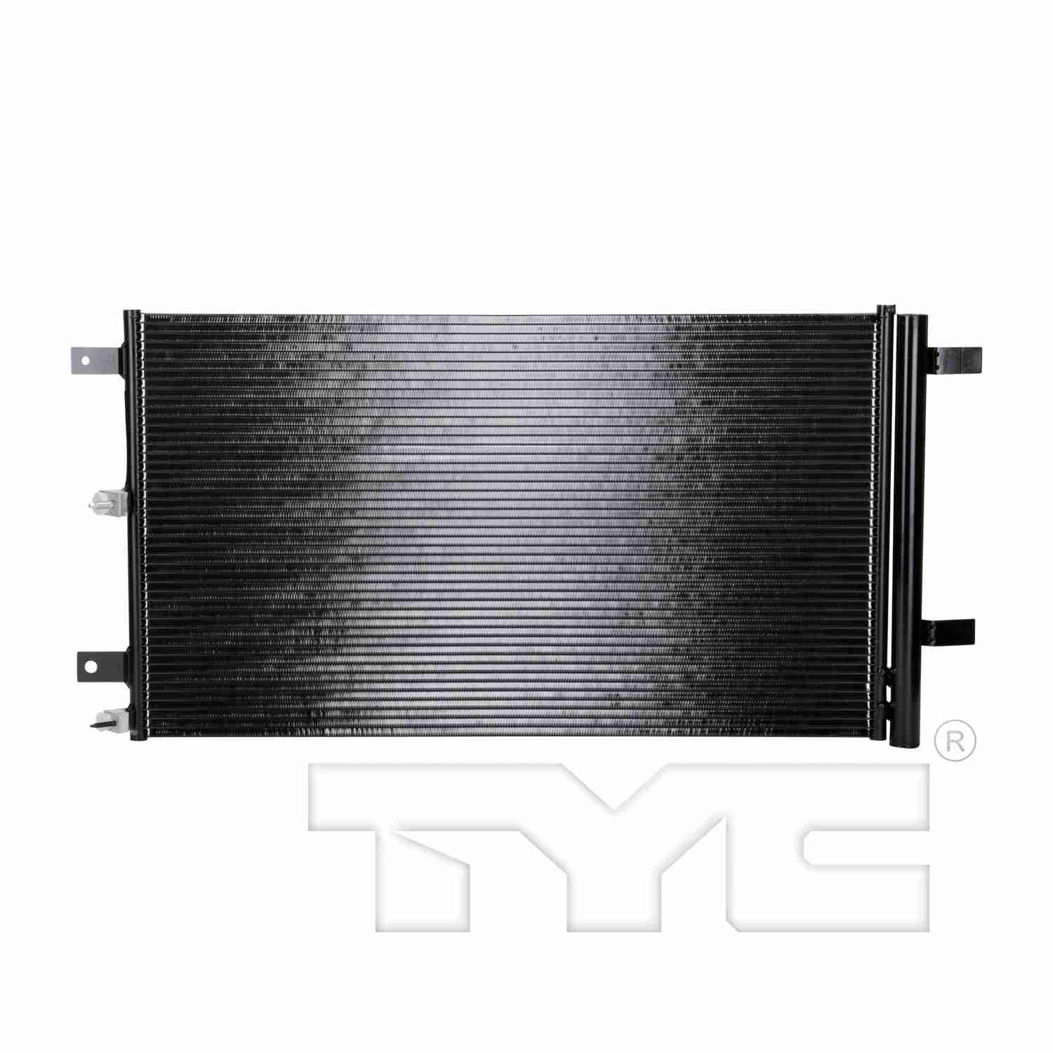 TYC A/C Condenser  top view frsport 4689