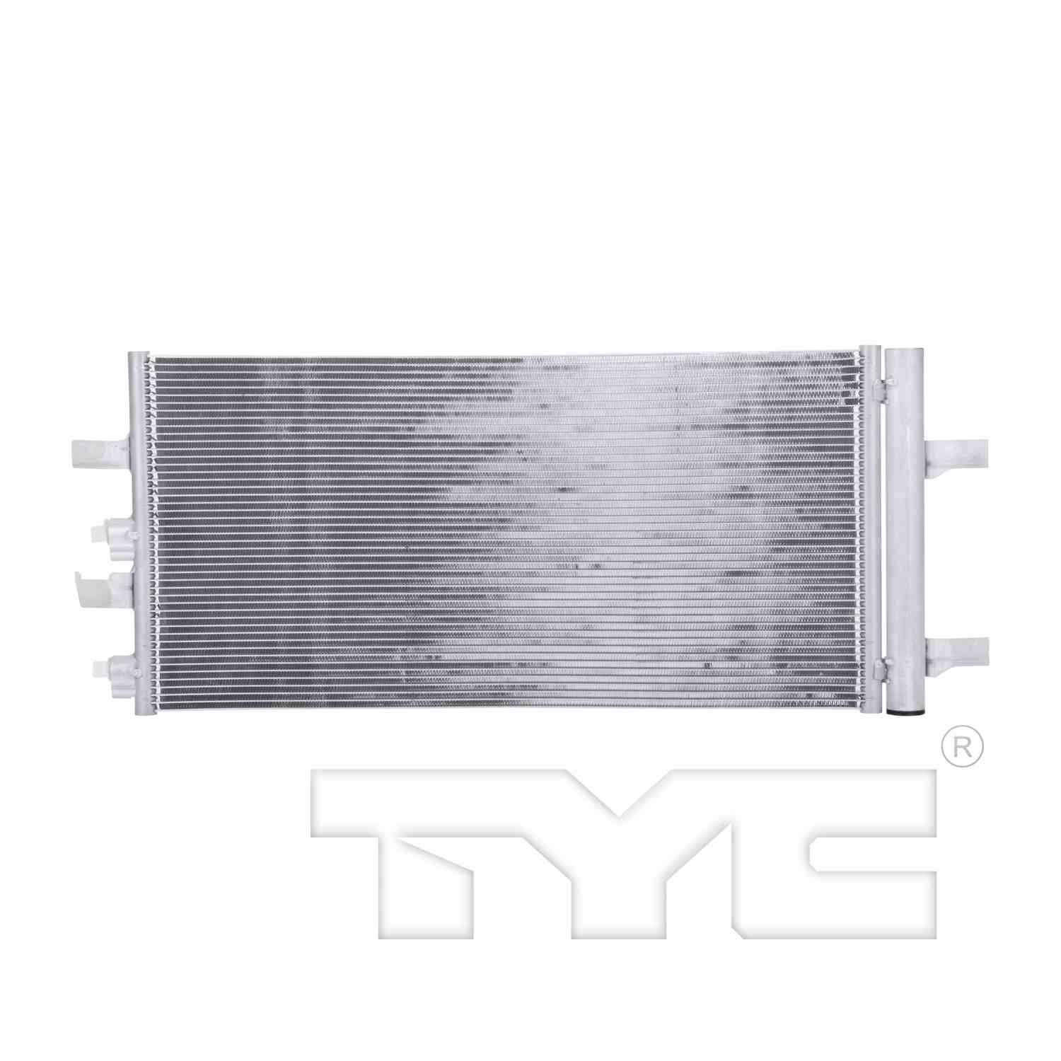 TYC A/C Condenser  top view frsport 4762