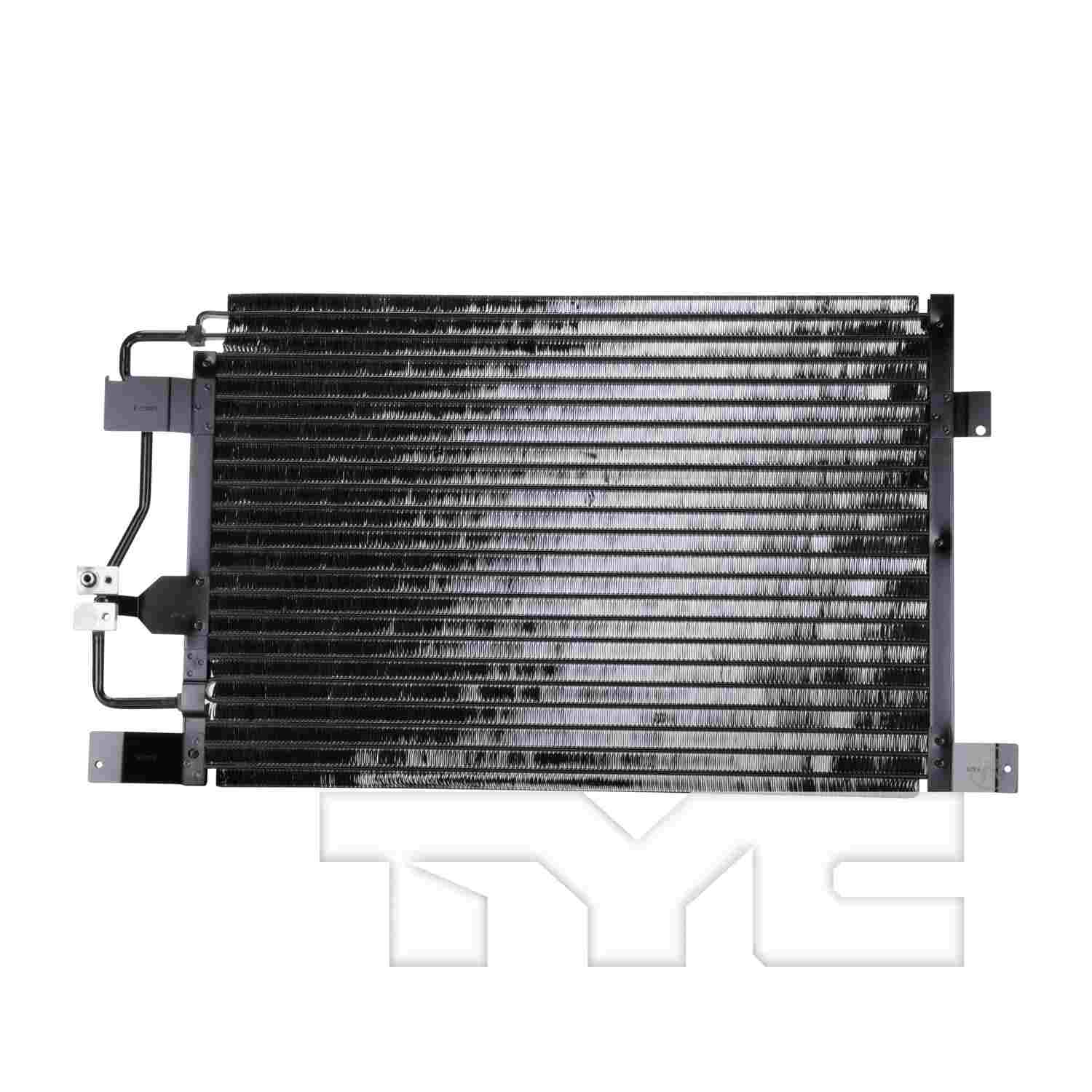 TYC A/C Condenser  top view frsport 4881