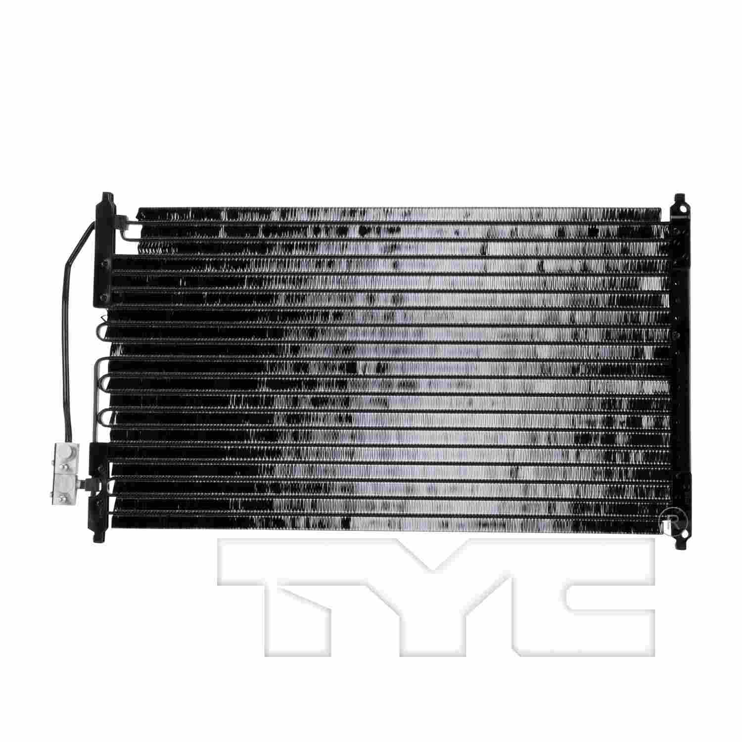 TYC A/C Condenser  top view frsport 4882