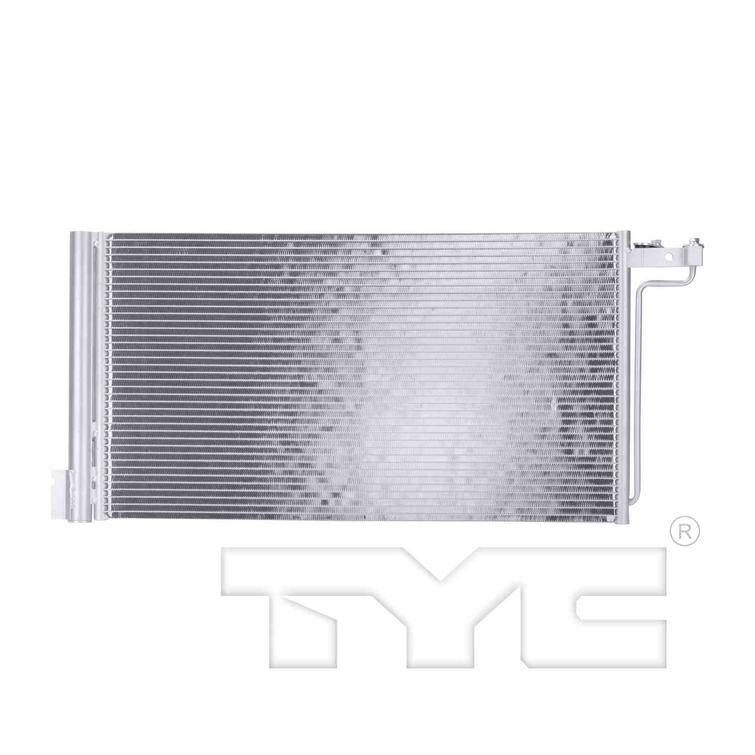 TYC A/C Condenser  top view frsport 4914