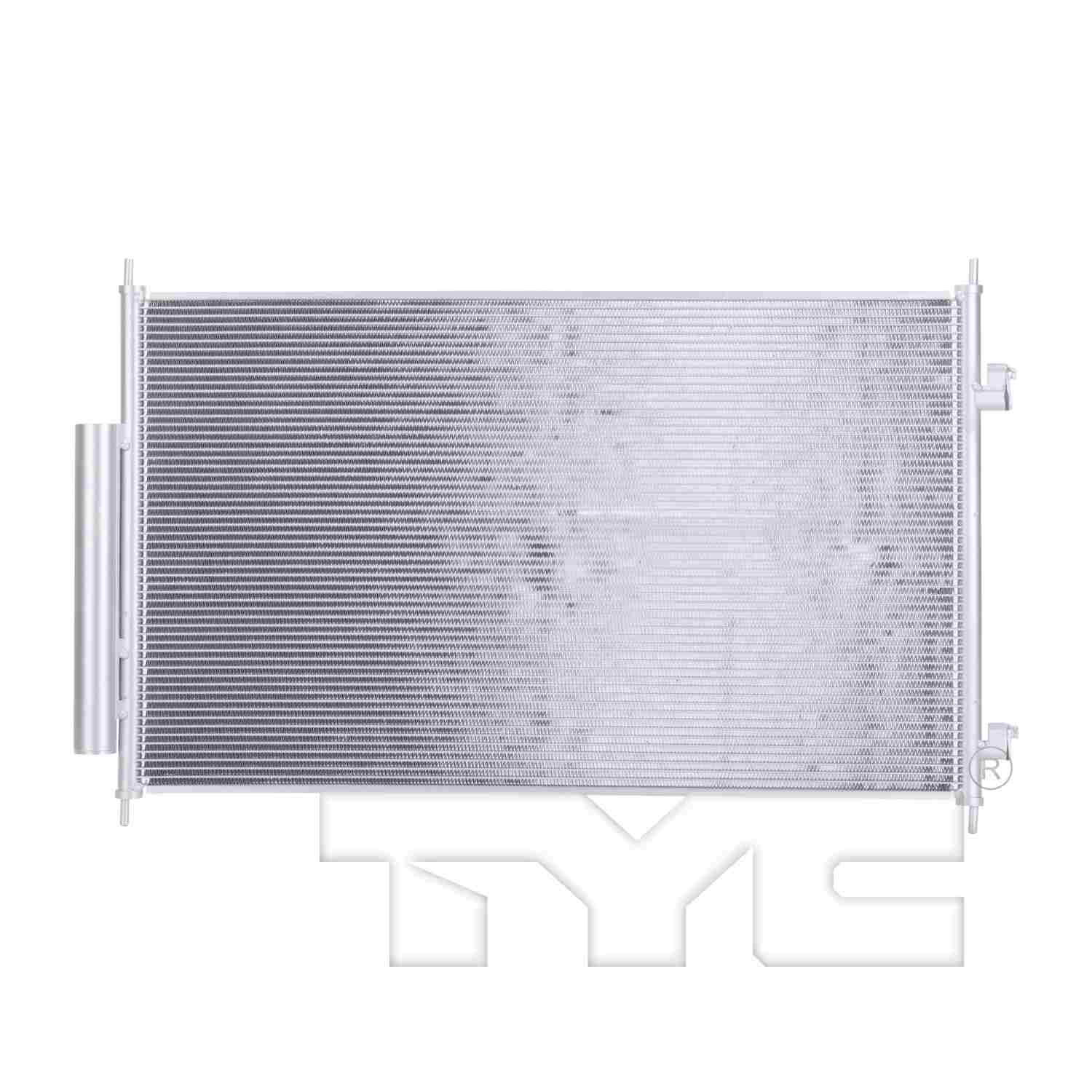 TYC A/C Condenser  top view frsport 4917