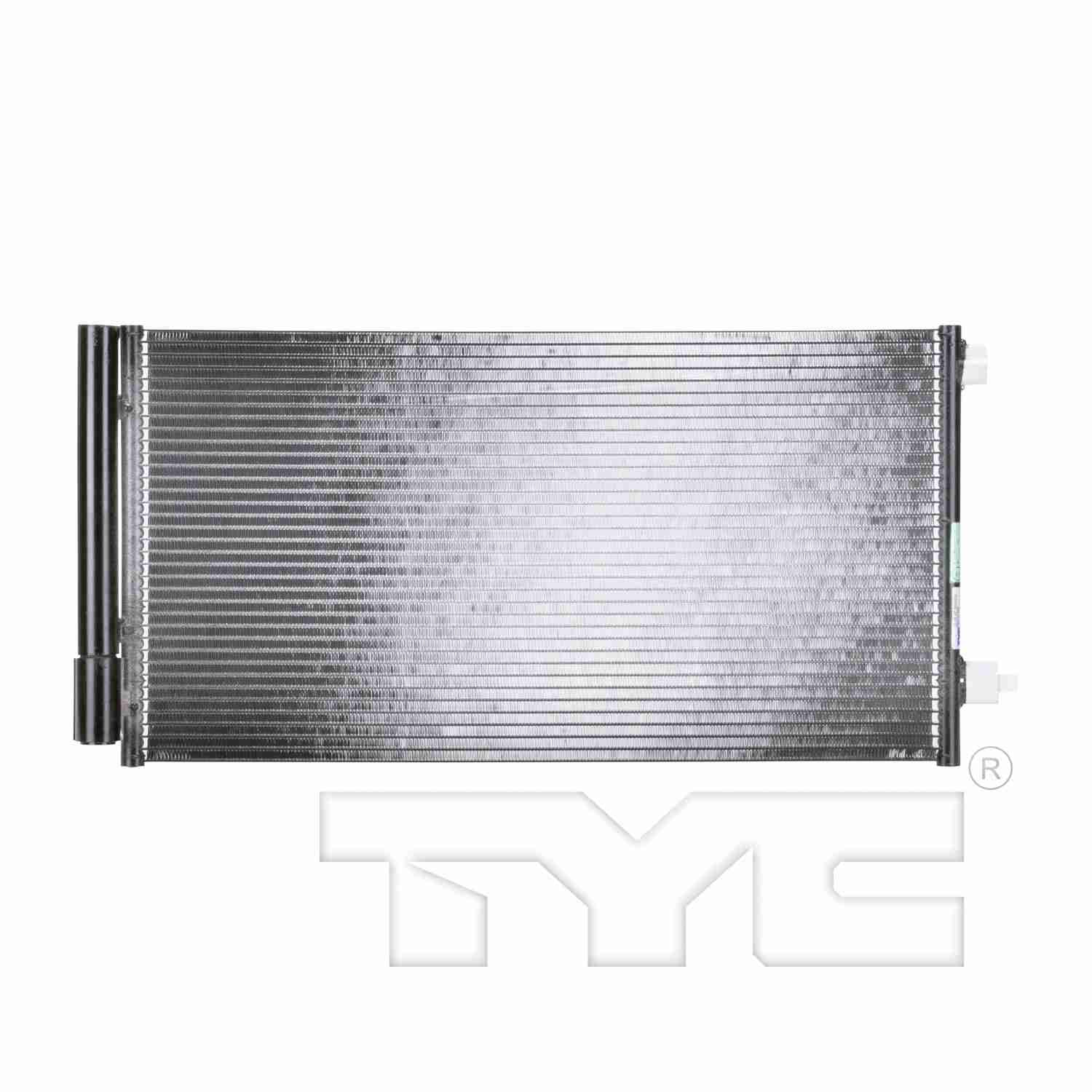 TYC A/C Condenser  top view frsport 4921