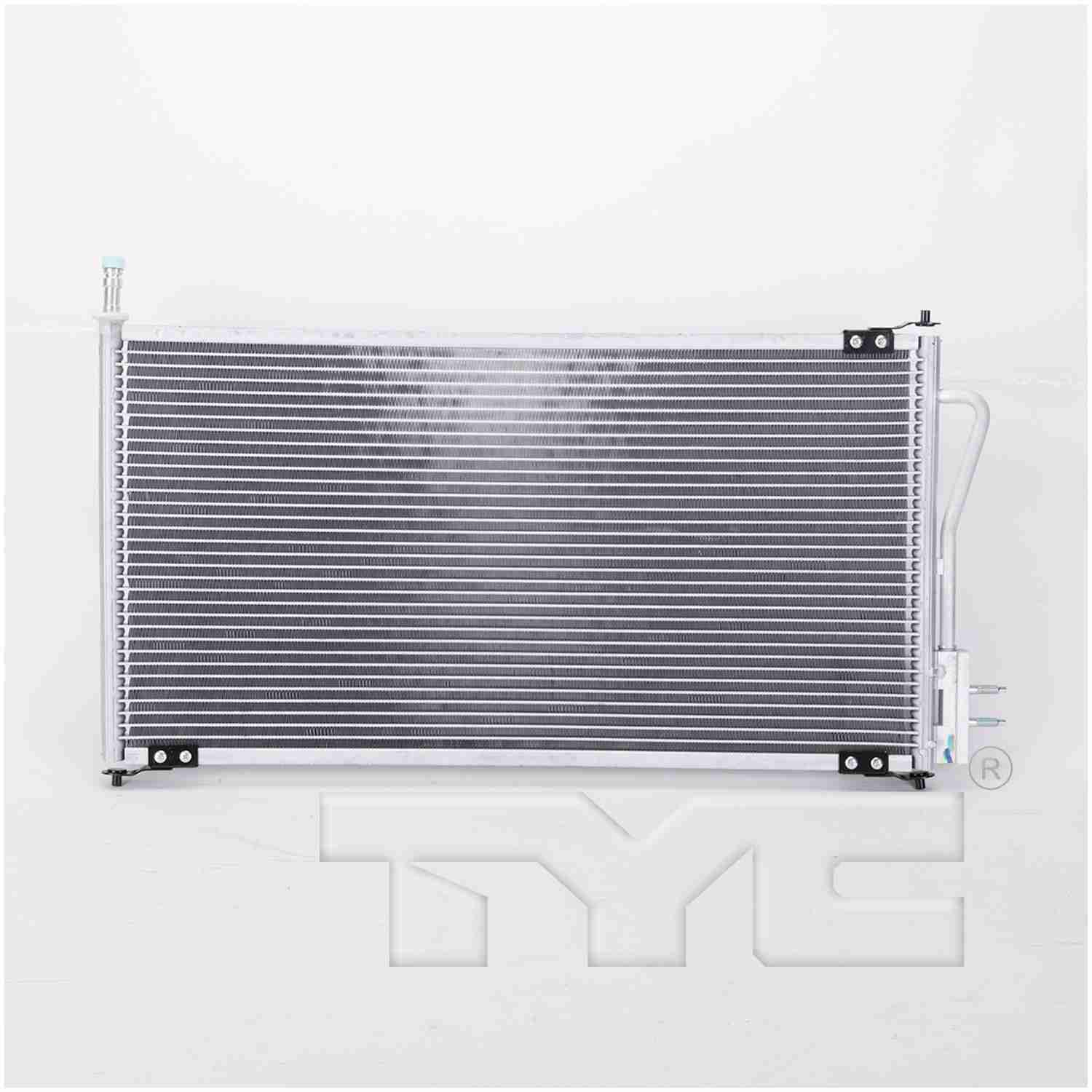 TYC A/C Condenser  top view frsport 4938